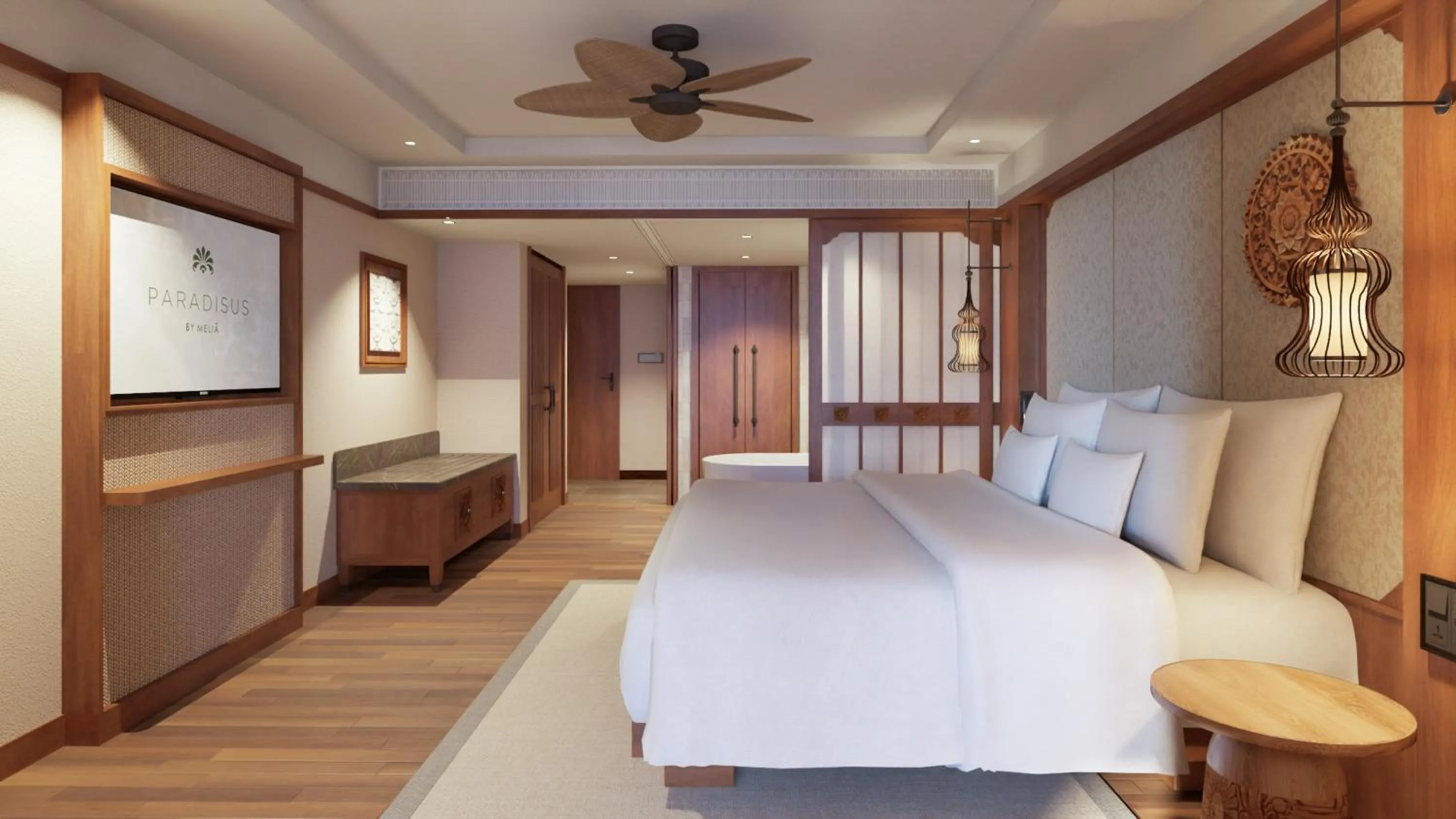 Bed in Paradisus by Meliá Bali