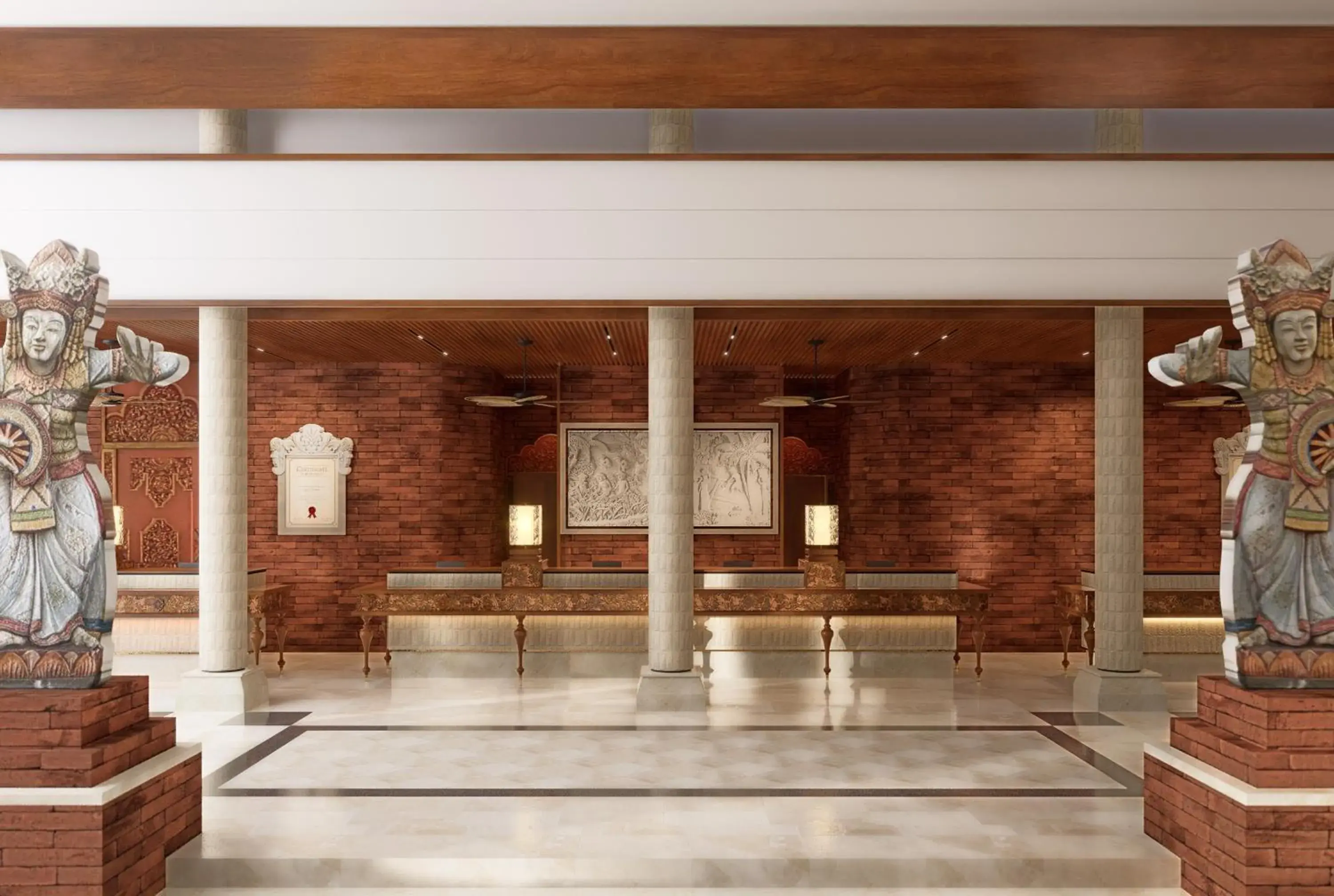 Lobby or reception in Paradisus by Meliá Bali Lobby or reception in Paradisus by Meliá Bali