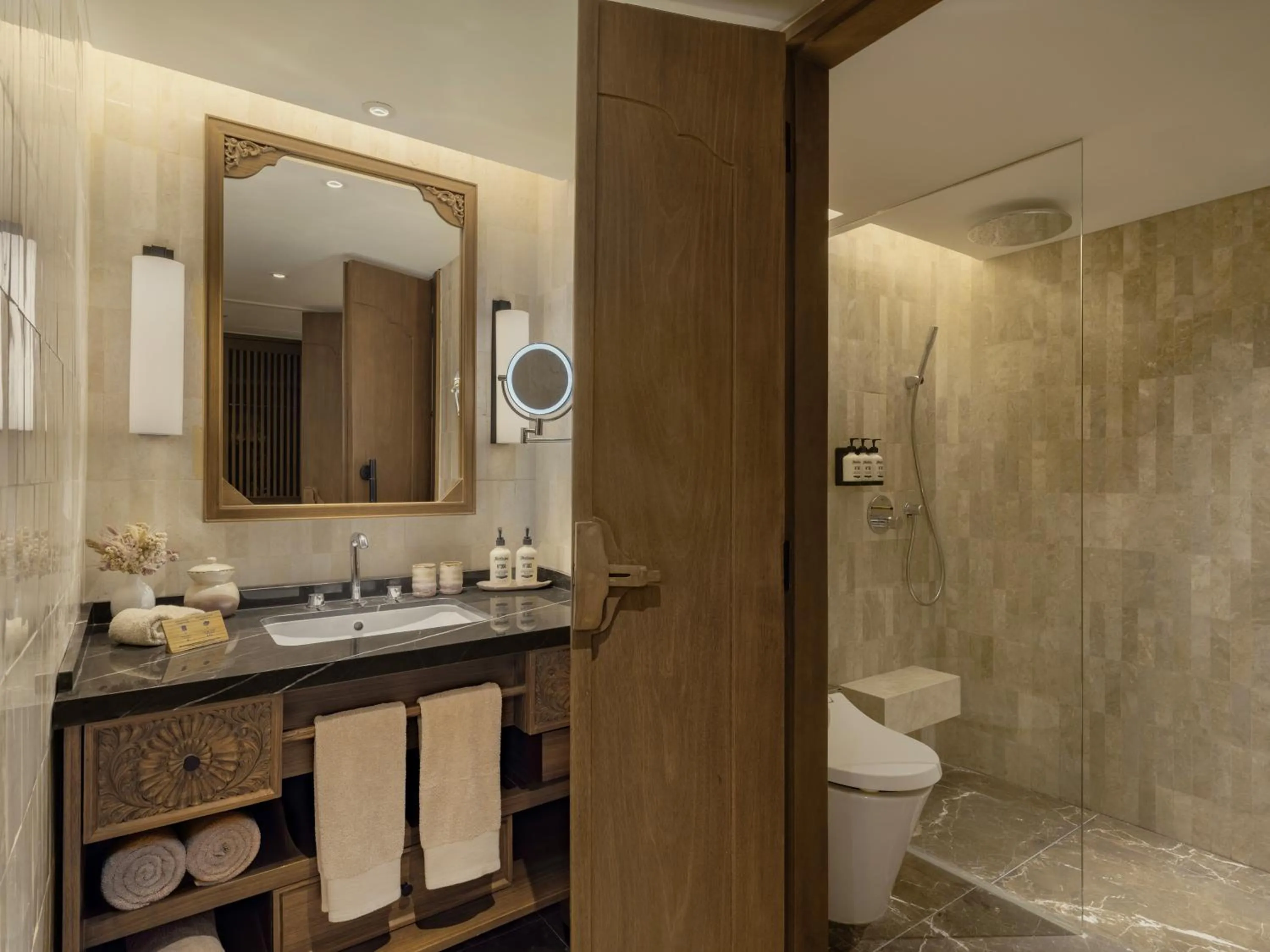 Shower in Paradisus by Meliá Bali