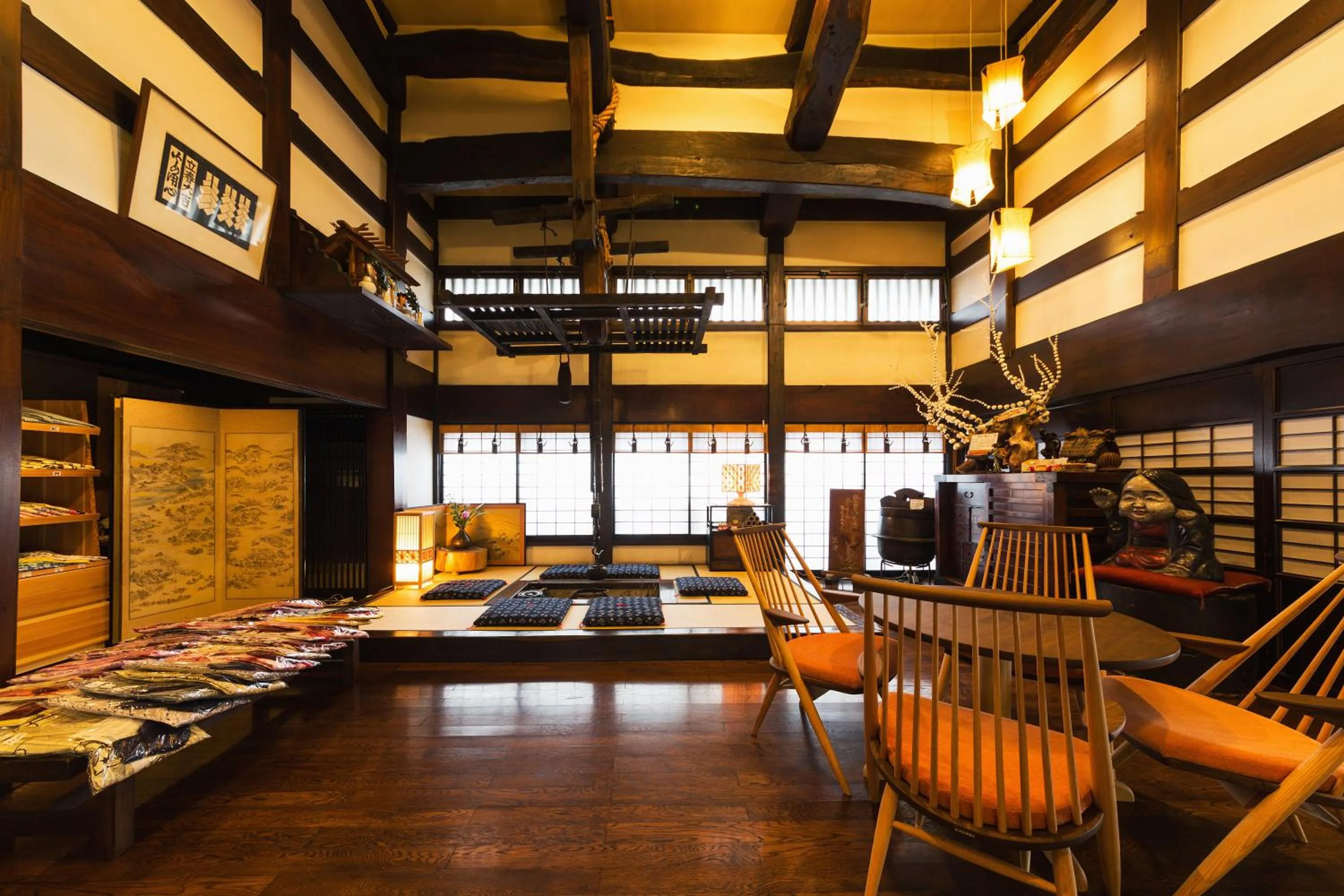 Lobby or reception in Ryokan Asunaro