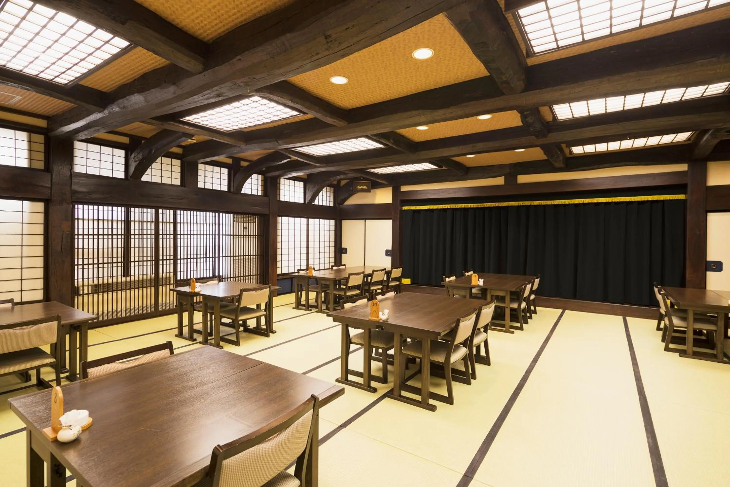 Dining area in Ryokan Asunaro