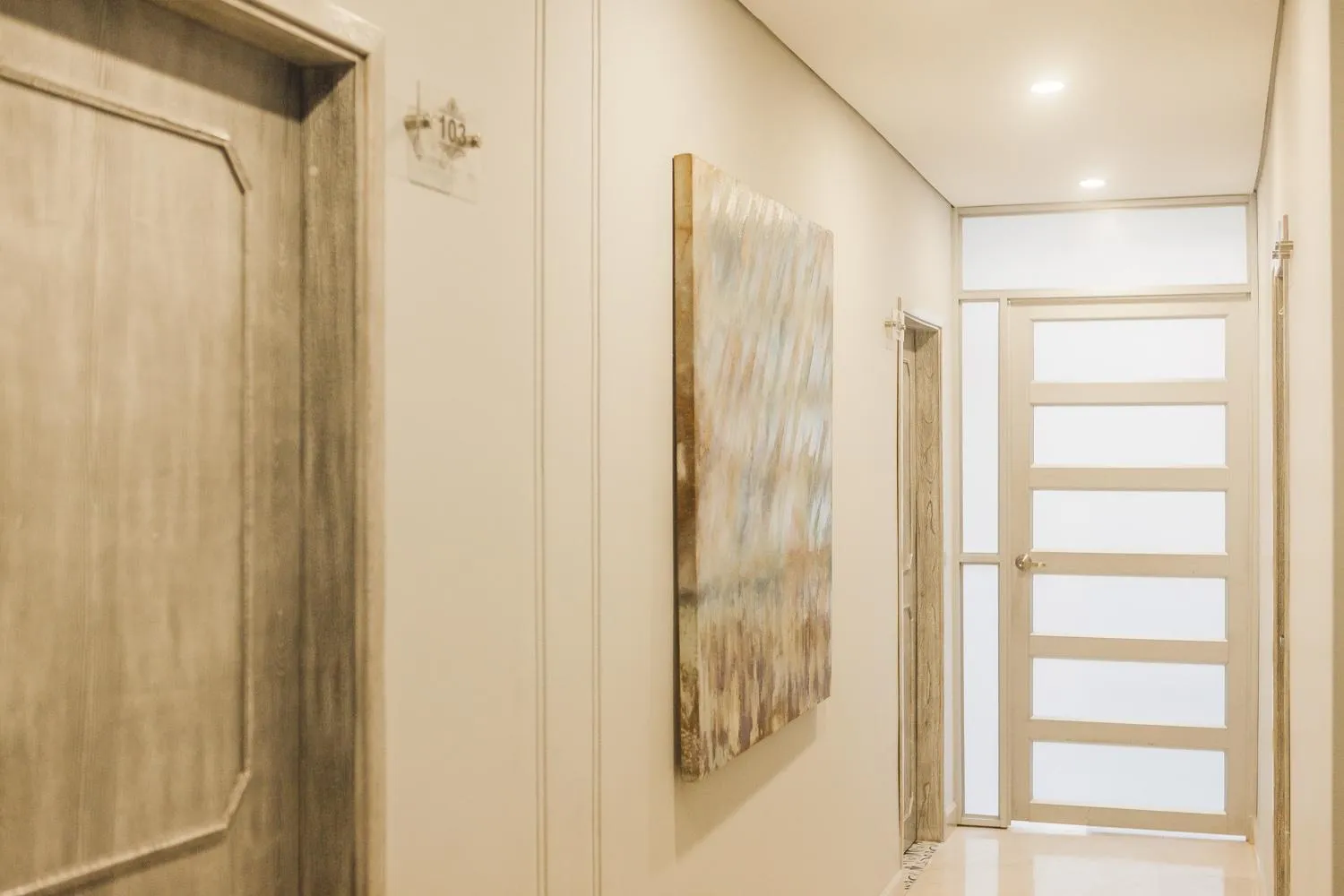 Lobby or reception in Hotel Boutique ADAZ