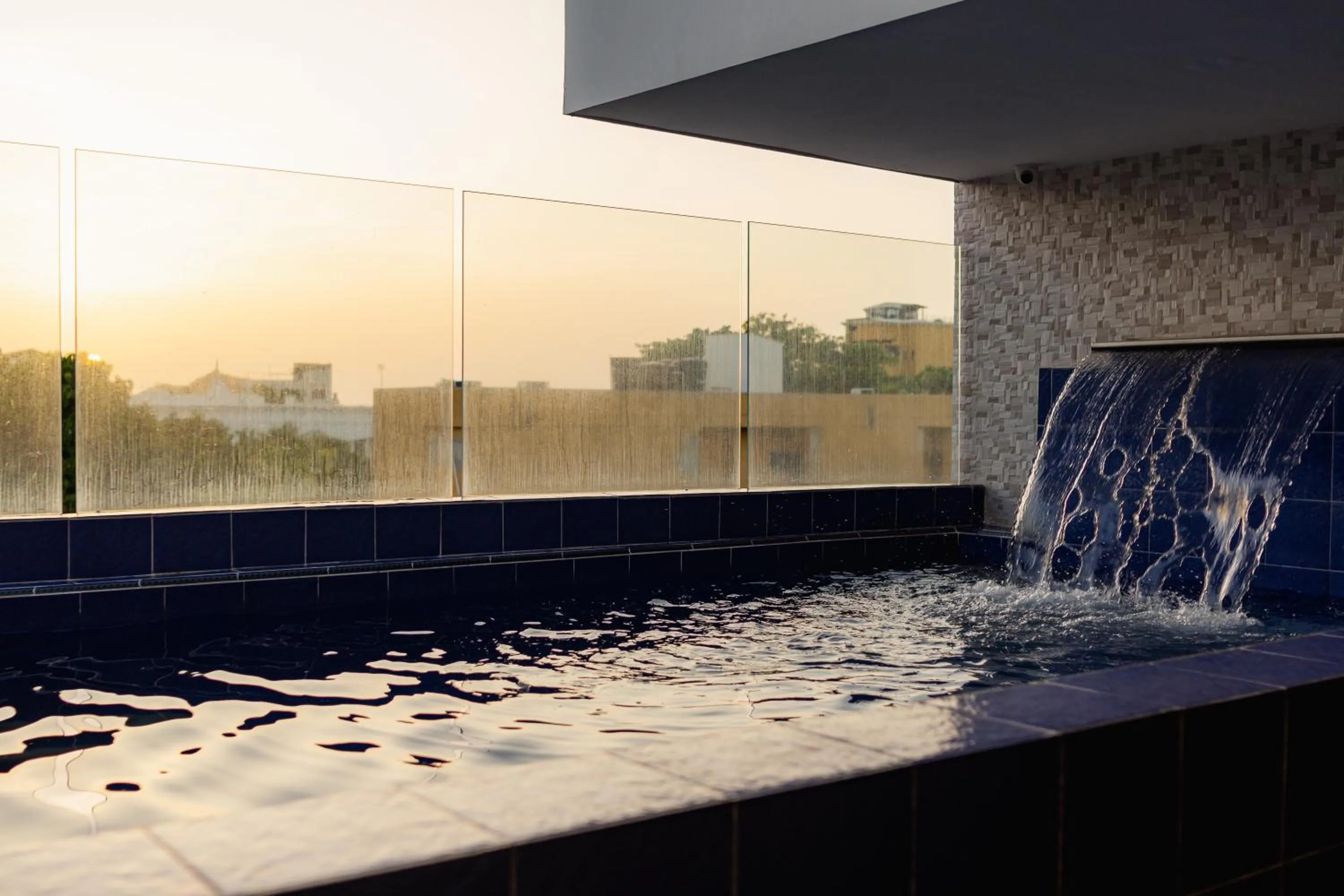 Pool view in Hotel Boutique ADAZ