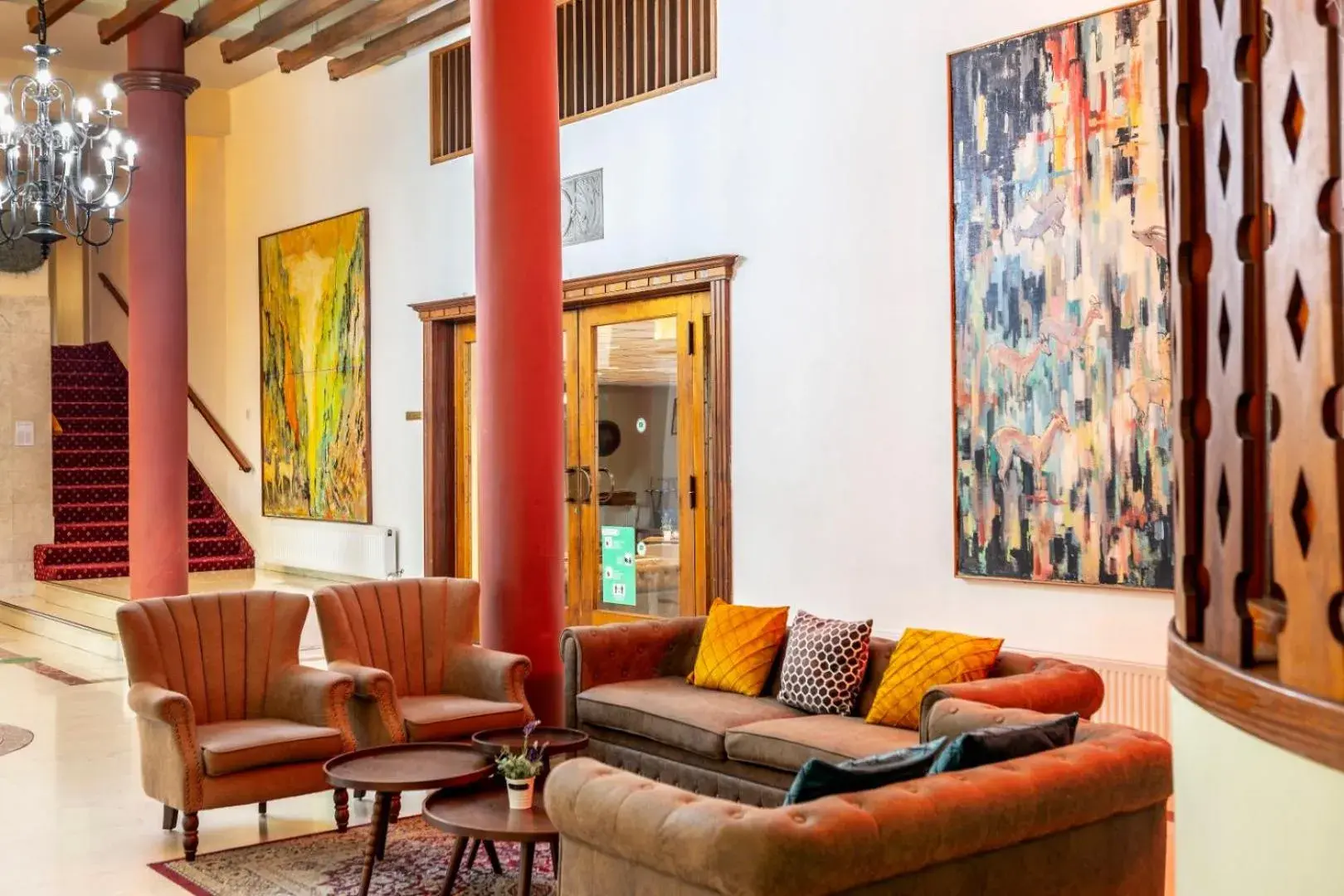 Living room in Forest Park Hotel Living room in Forest Park Hotel