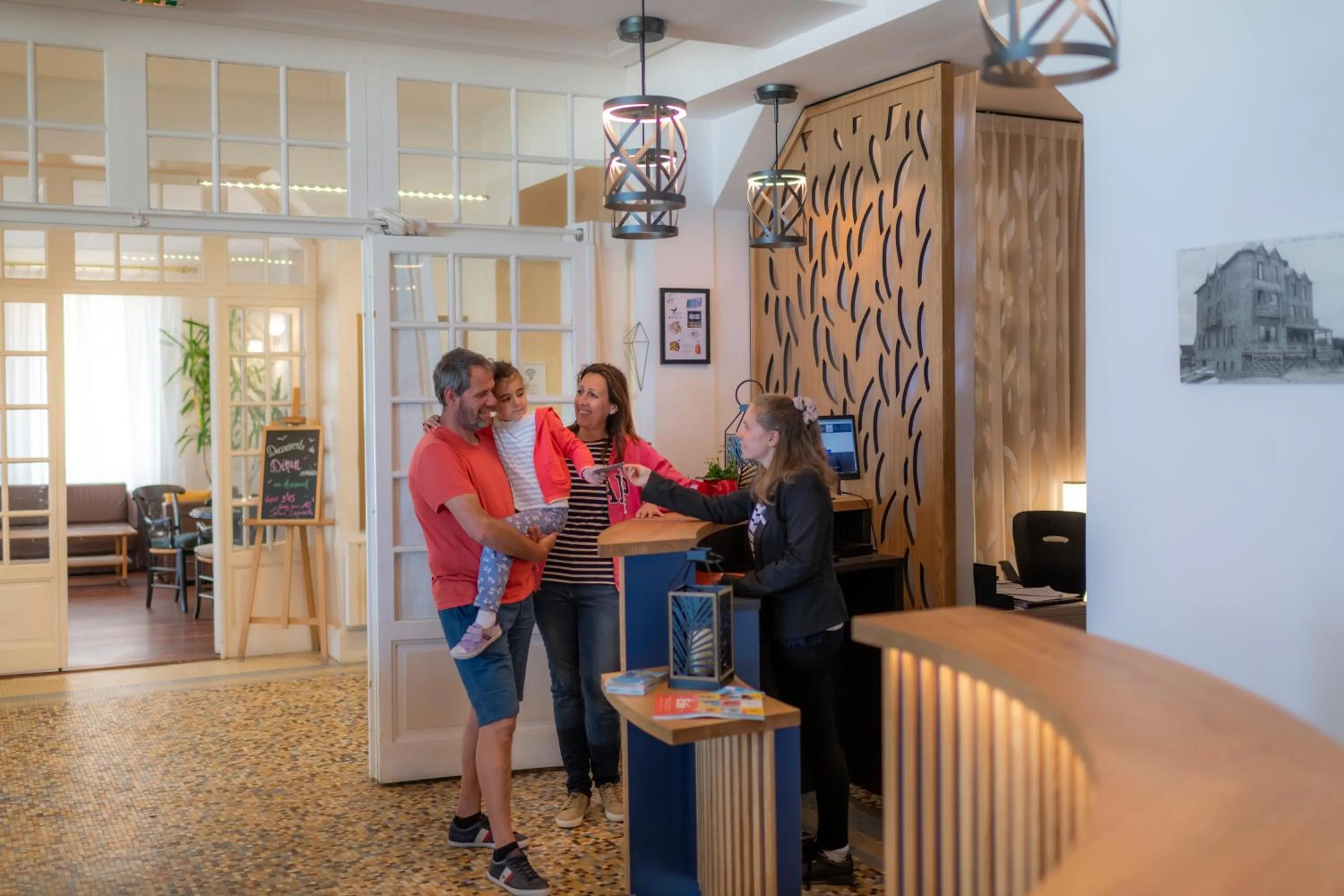 Lobby or reception in VTF L'Hotel Des Bains