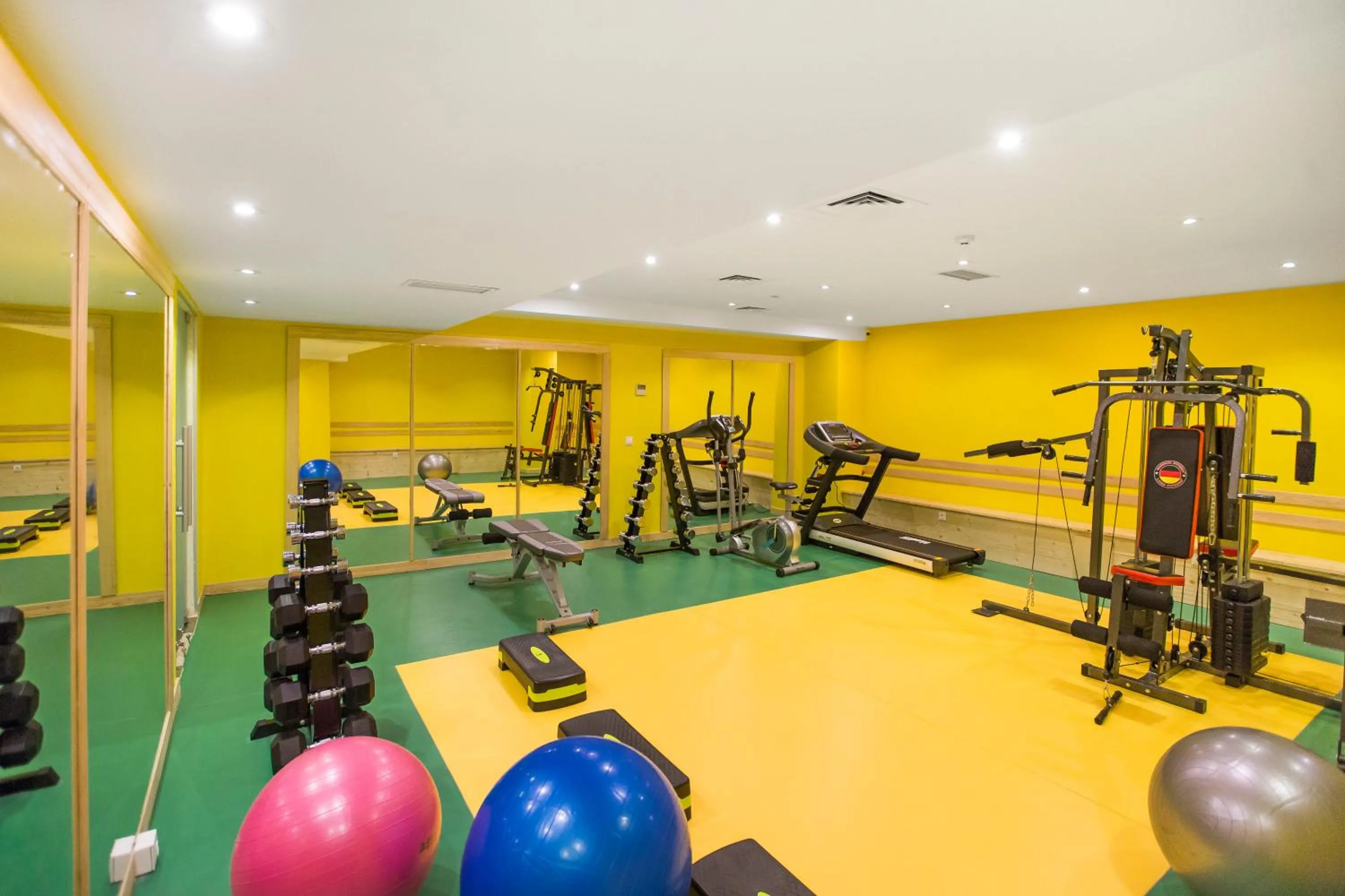 Fitness centre/facilities in Gold Tbilisi Hotel