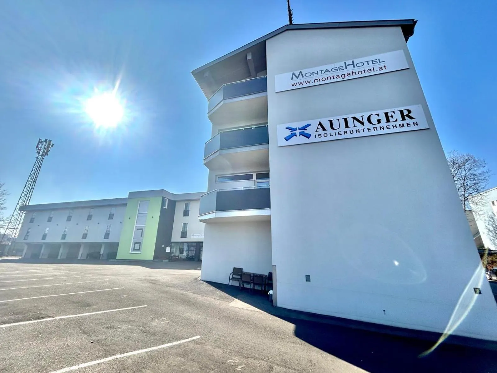 Property building in Montagehotel Living@Linz