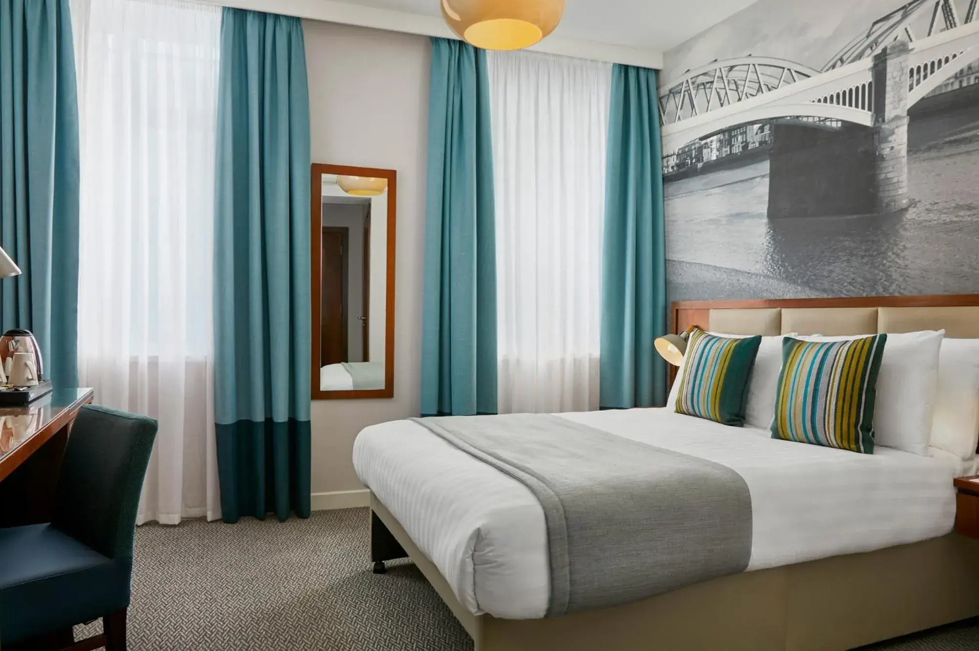 Photo of the whole room, Bed in Seraphine Hammersmith Hotel Photo of the whole room, Bed in Seraphine Hammersmith Hotel