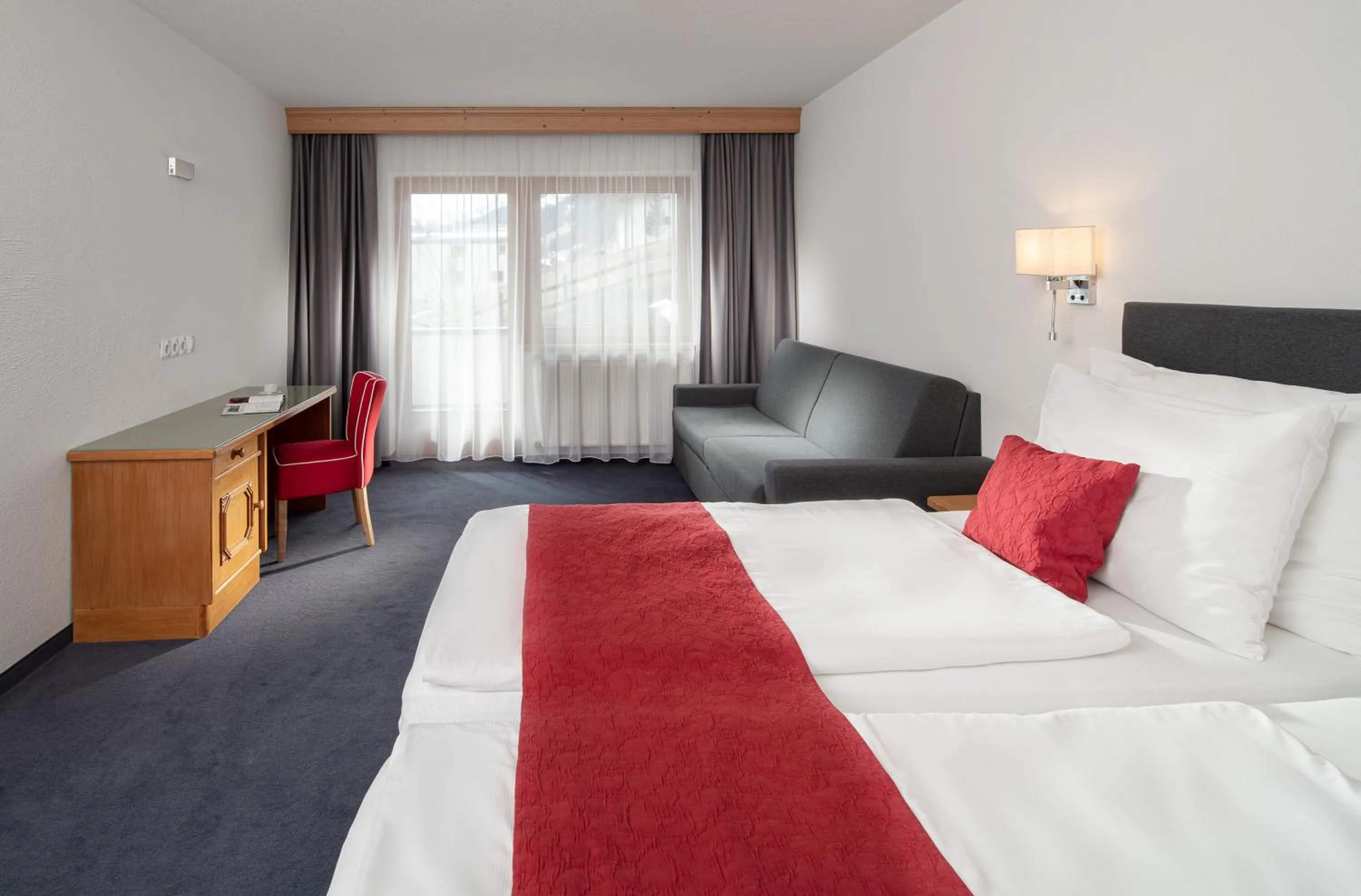 Bed in Hotel Höhlenstein