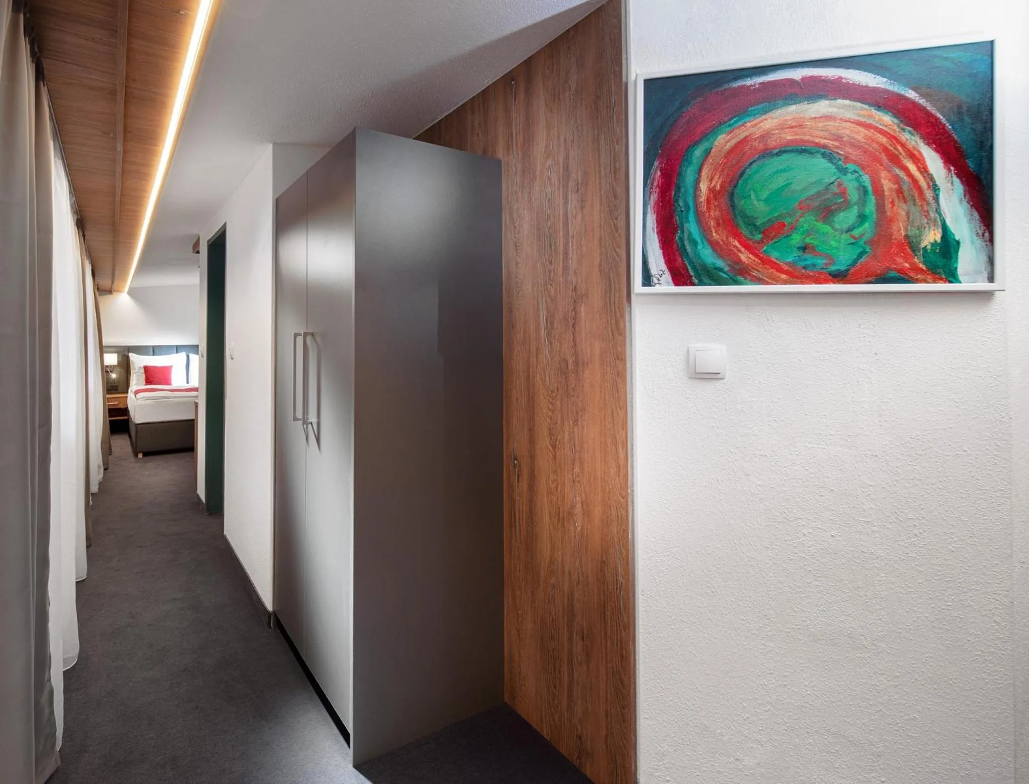 Bed in Hotel Höhlenstein