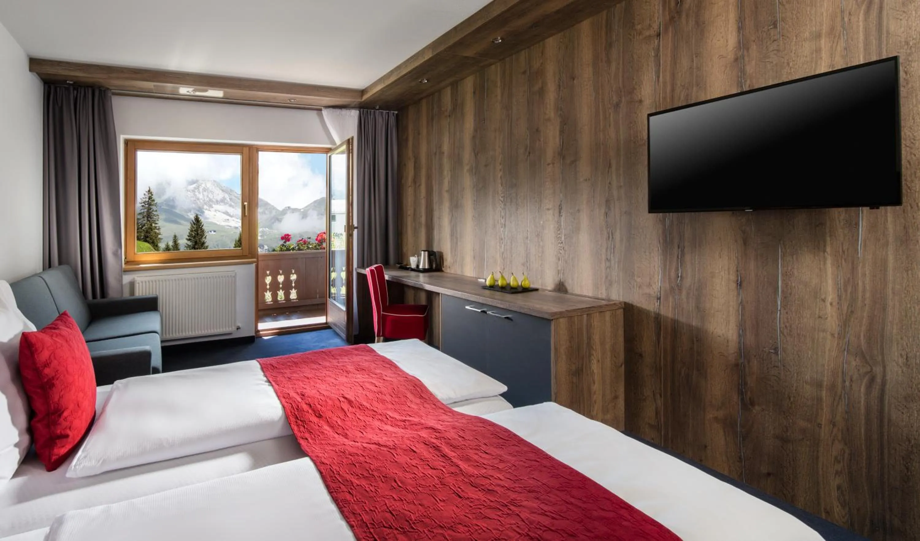 Bed in Hotel Höhlenstein