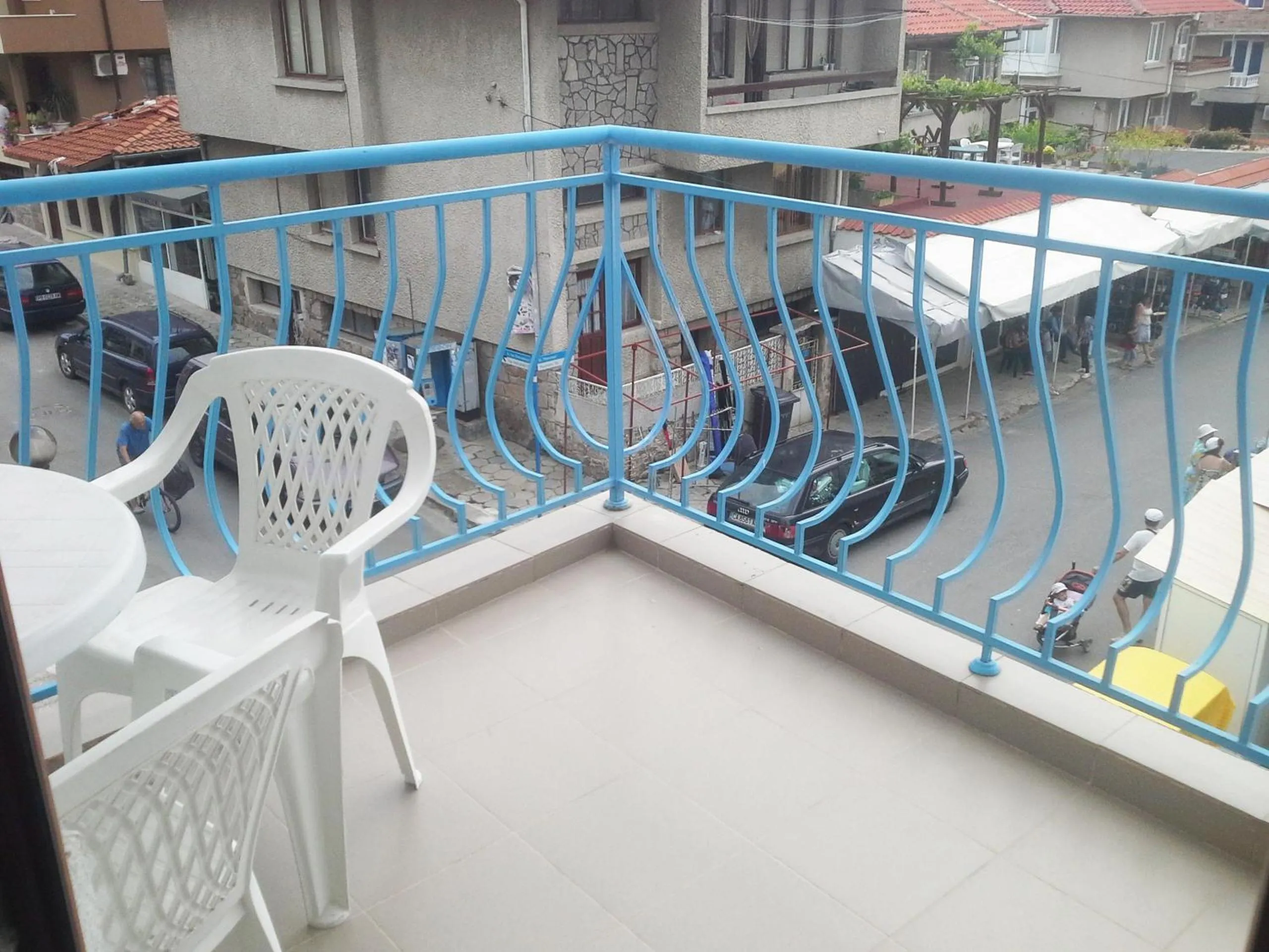 Balcony/Terrace in Aquamarine