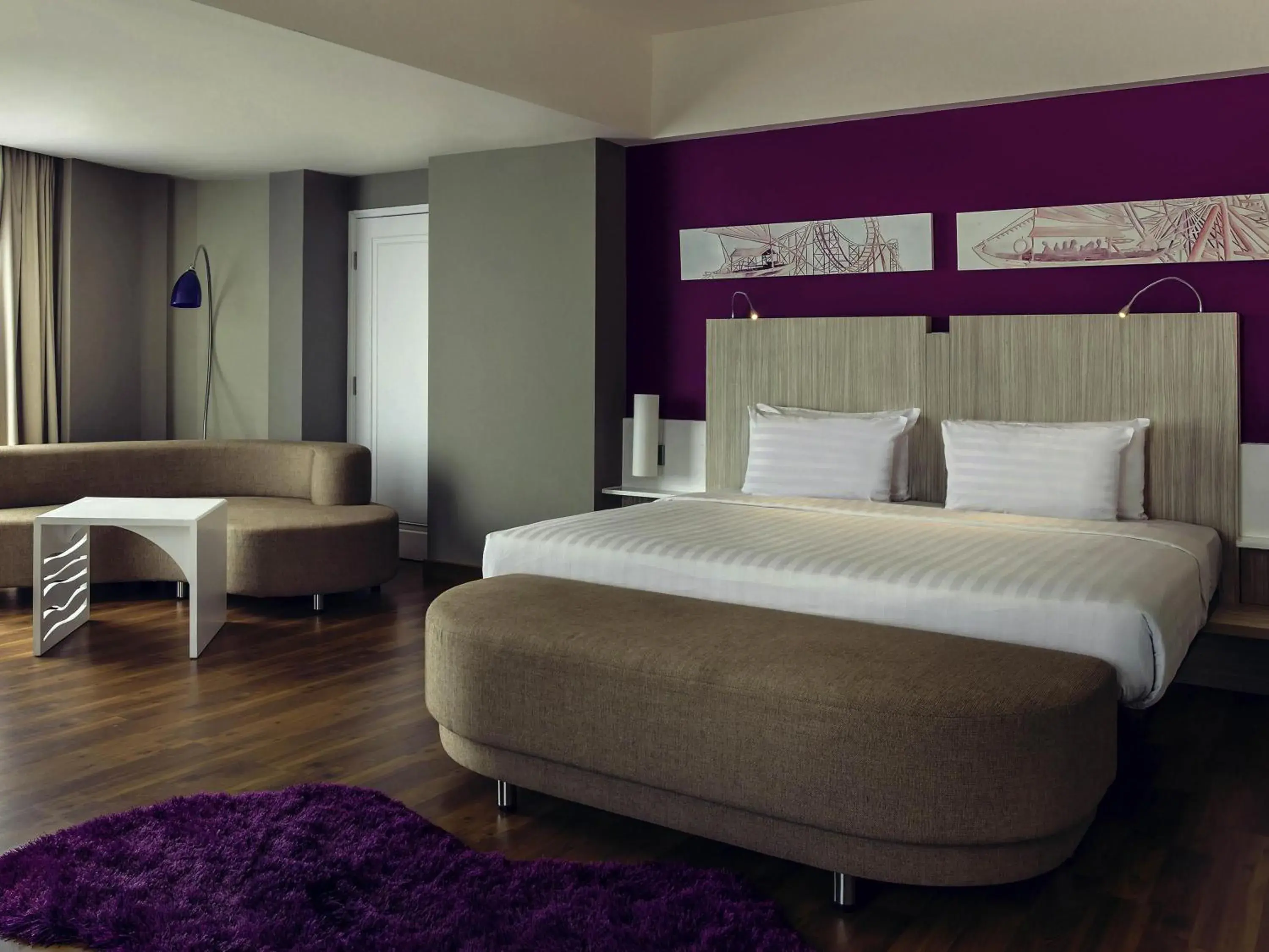 Bedroom, Bed in Mercure Convention Center Ancol Bedroom, Bed in Mercure Convention Center Ancol