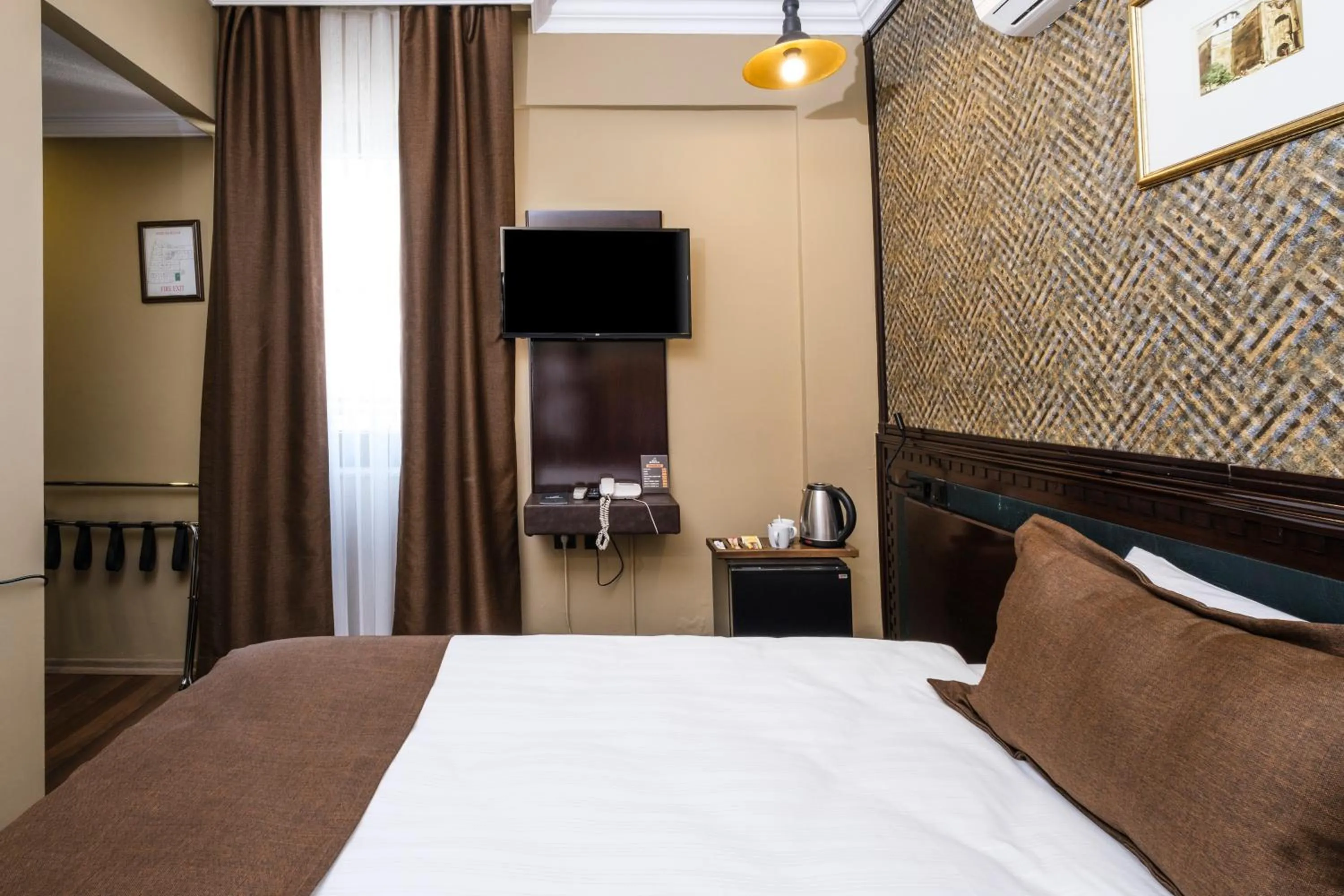 Bed in Balikcilar Hotel