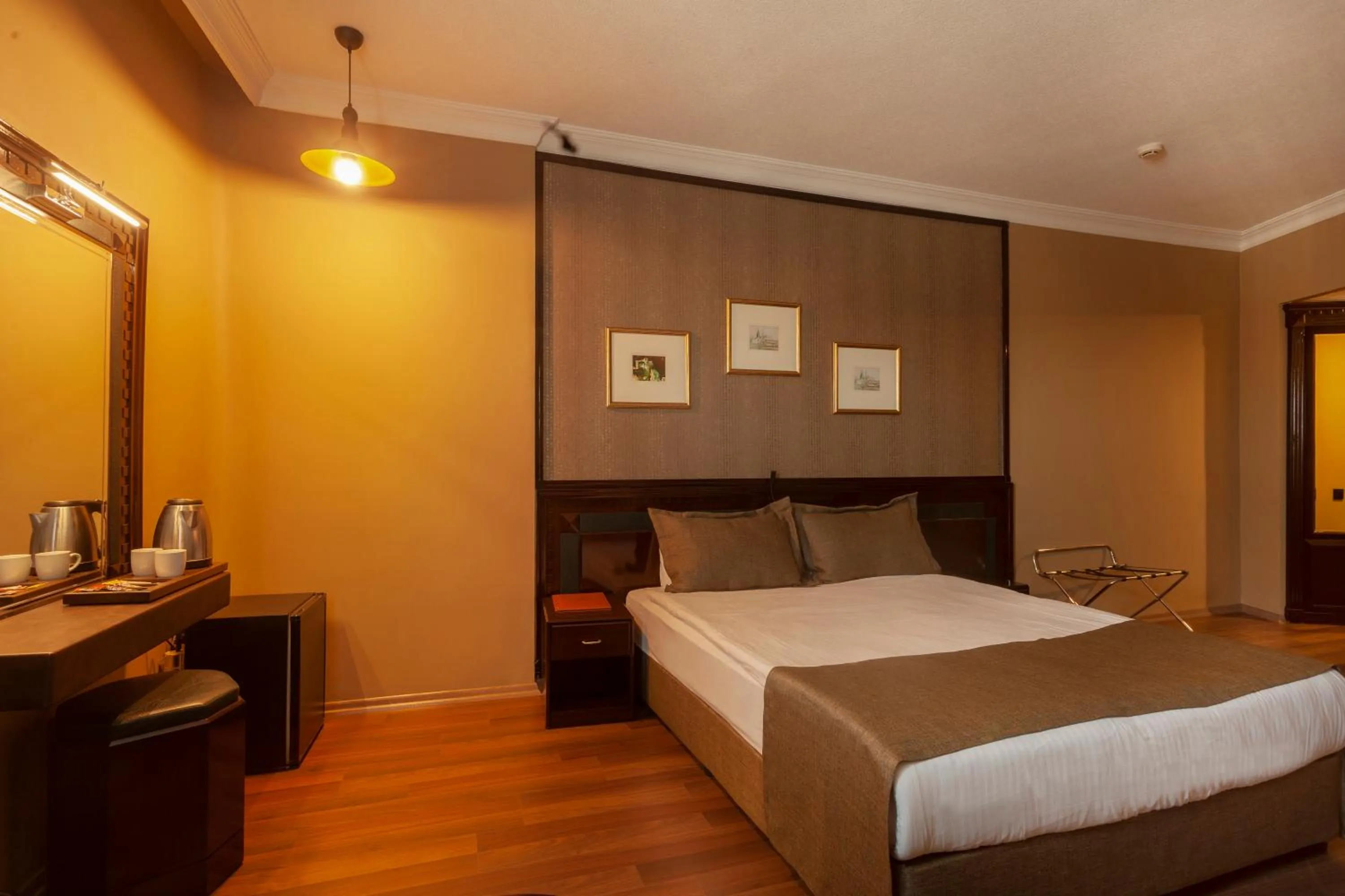 Bed in Balikcilar Hotel