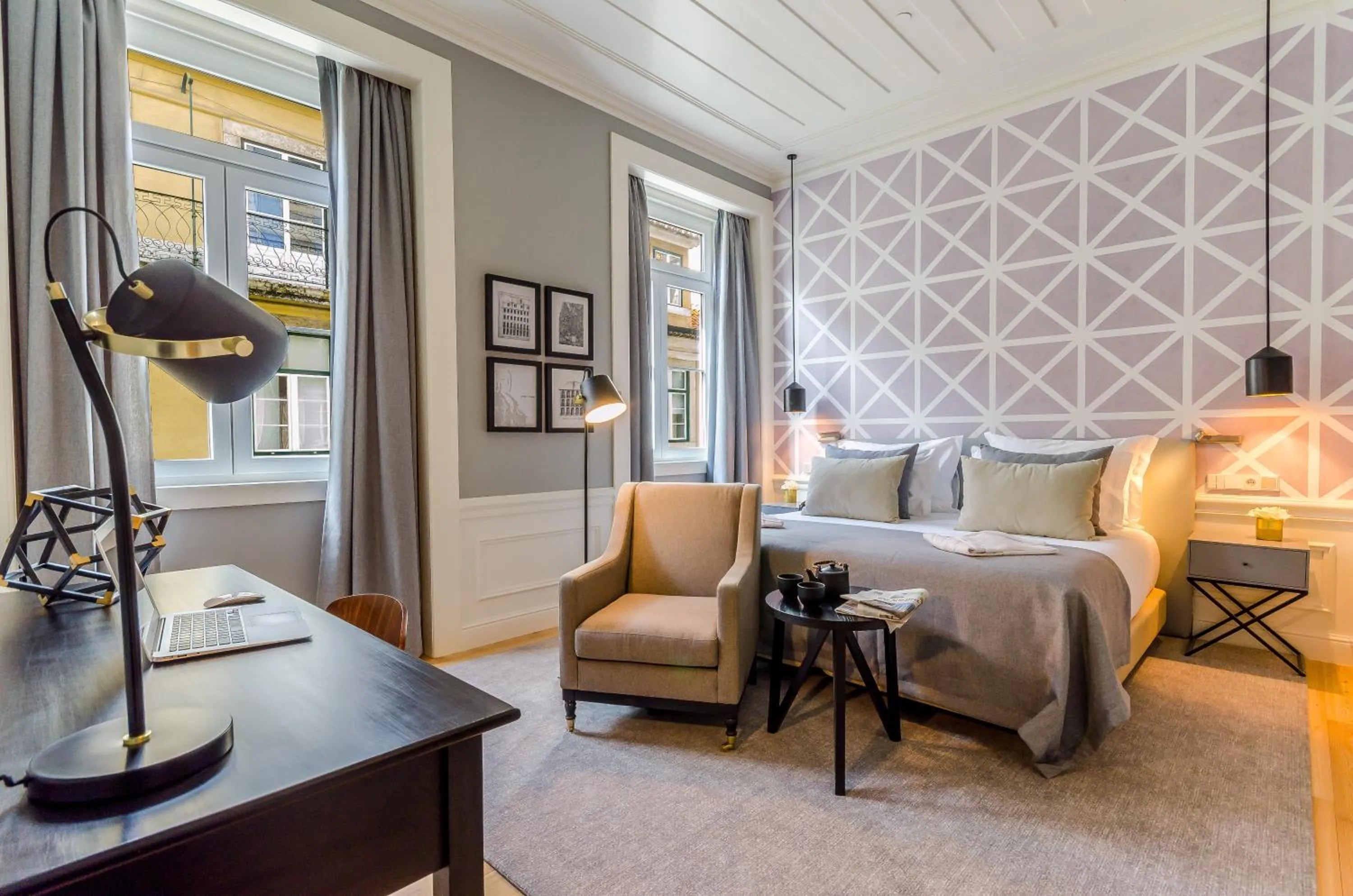 Bed in Hotel da Baixa