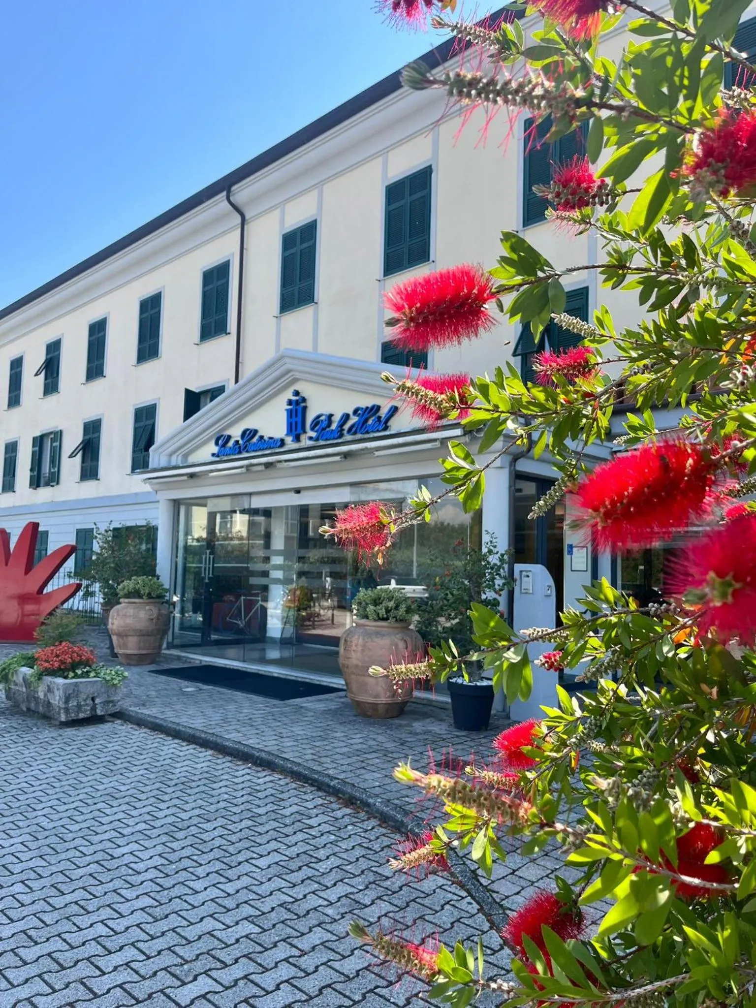 Property building in Santa Caterina Park Hotel