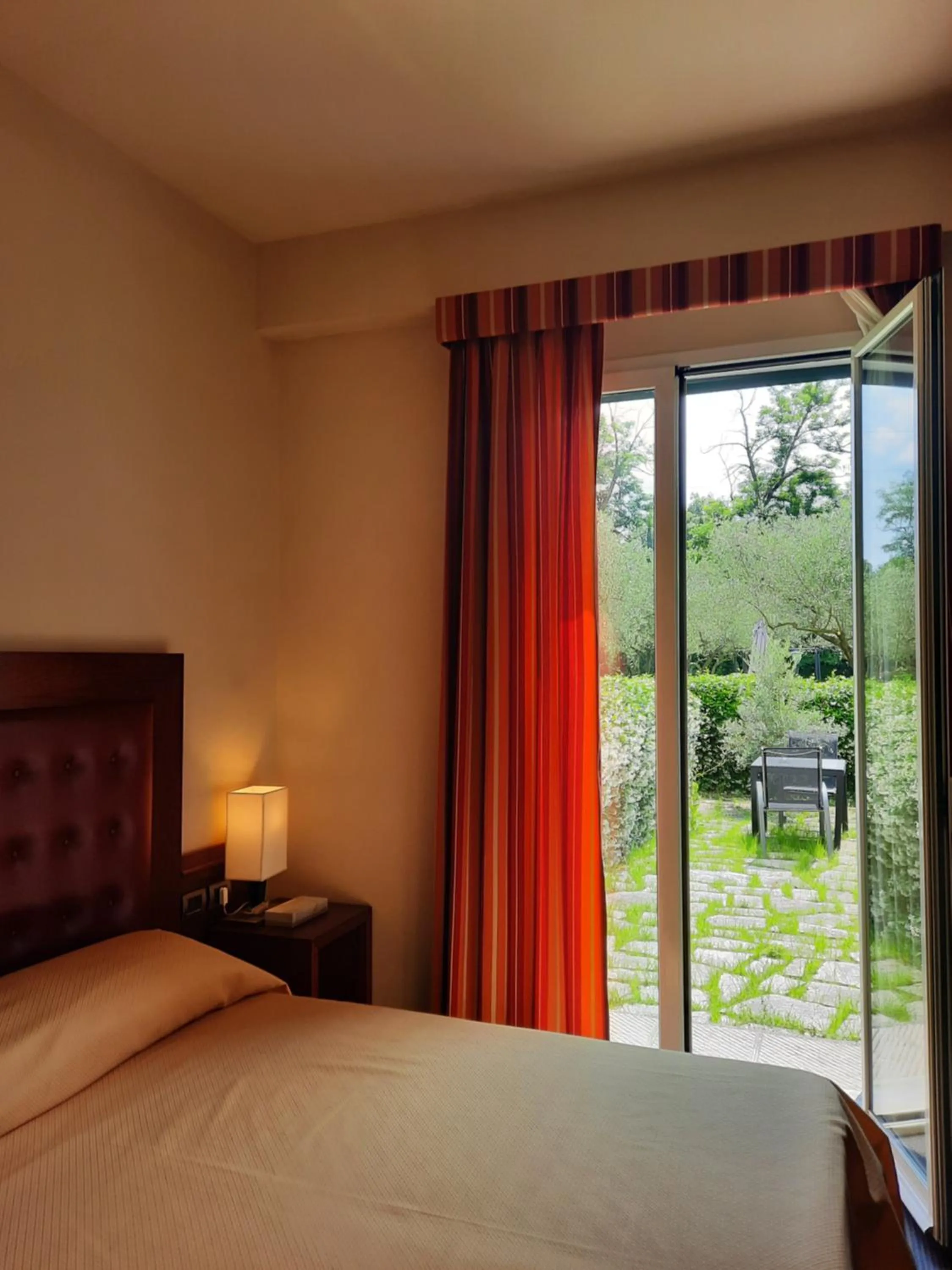 Bed in Santa Caterina Park Hotel