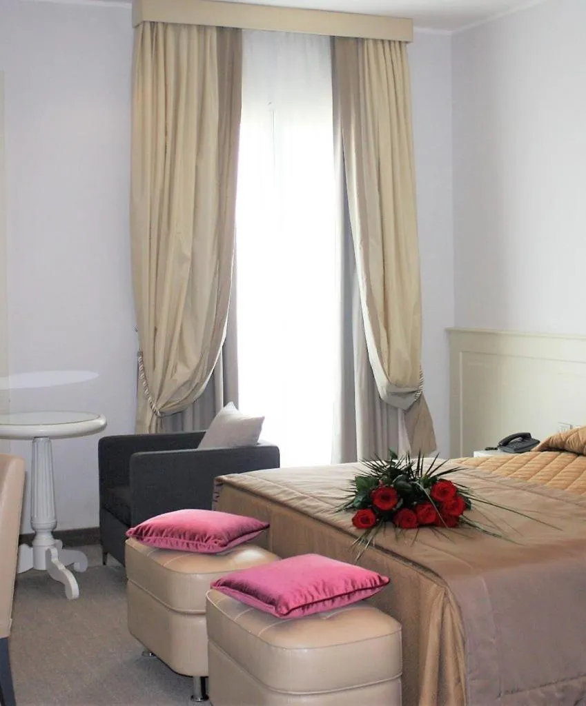 Bed in Santa Caterina Park Hotel