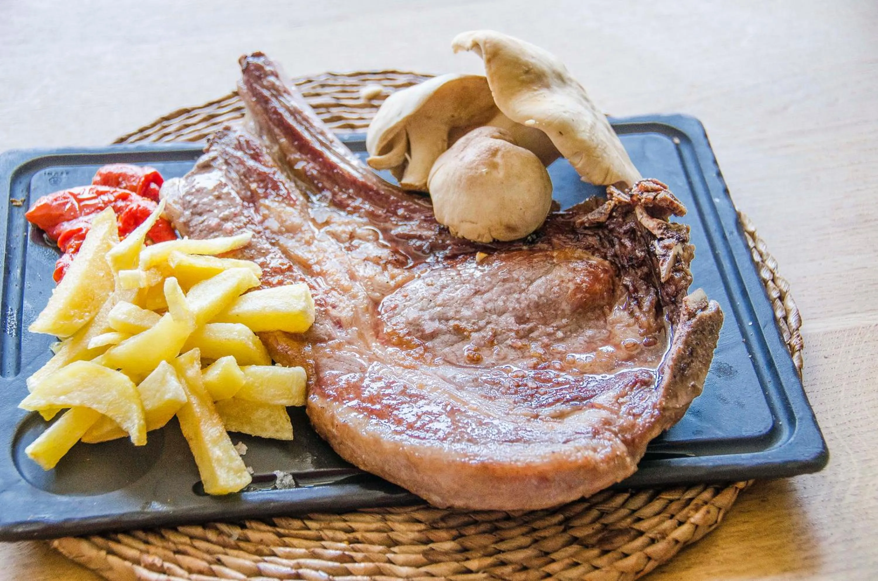 Food close-up in Hotel Presa