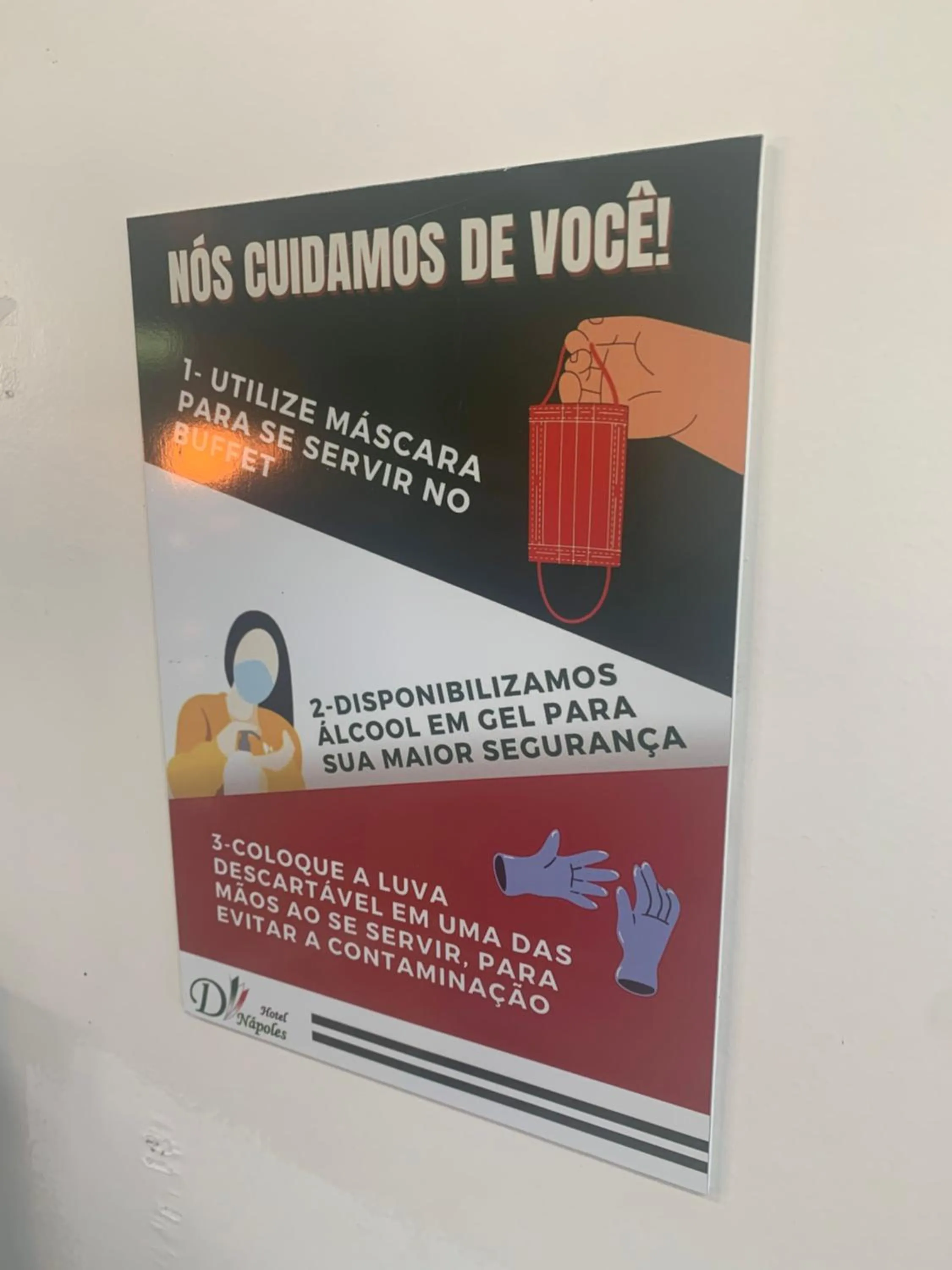 Logo/Certificate/Sign in Hotel D'Nápoles