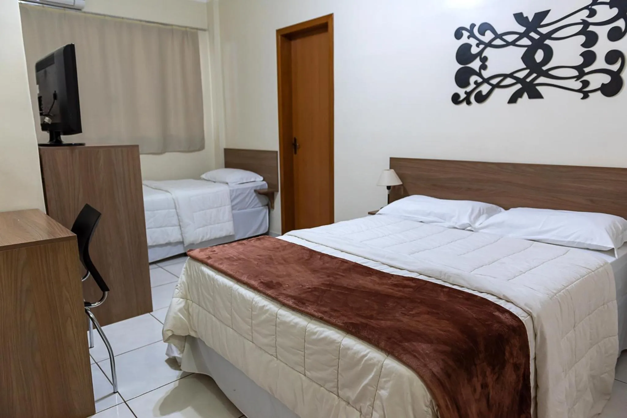 Bedroom, Bed in Hotel D'Nápoles