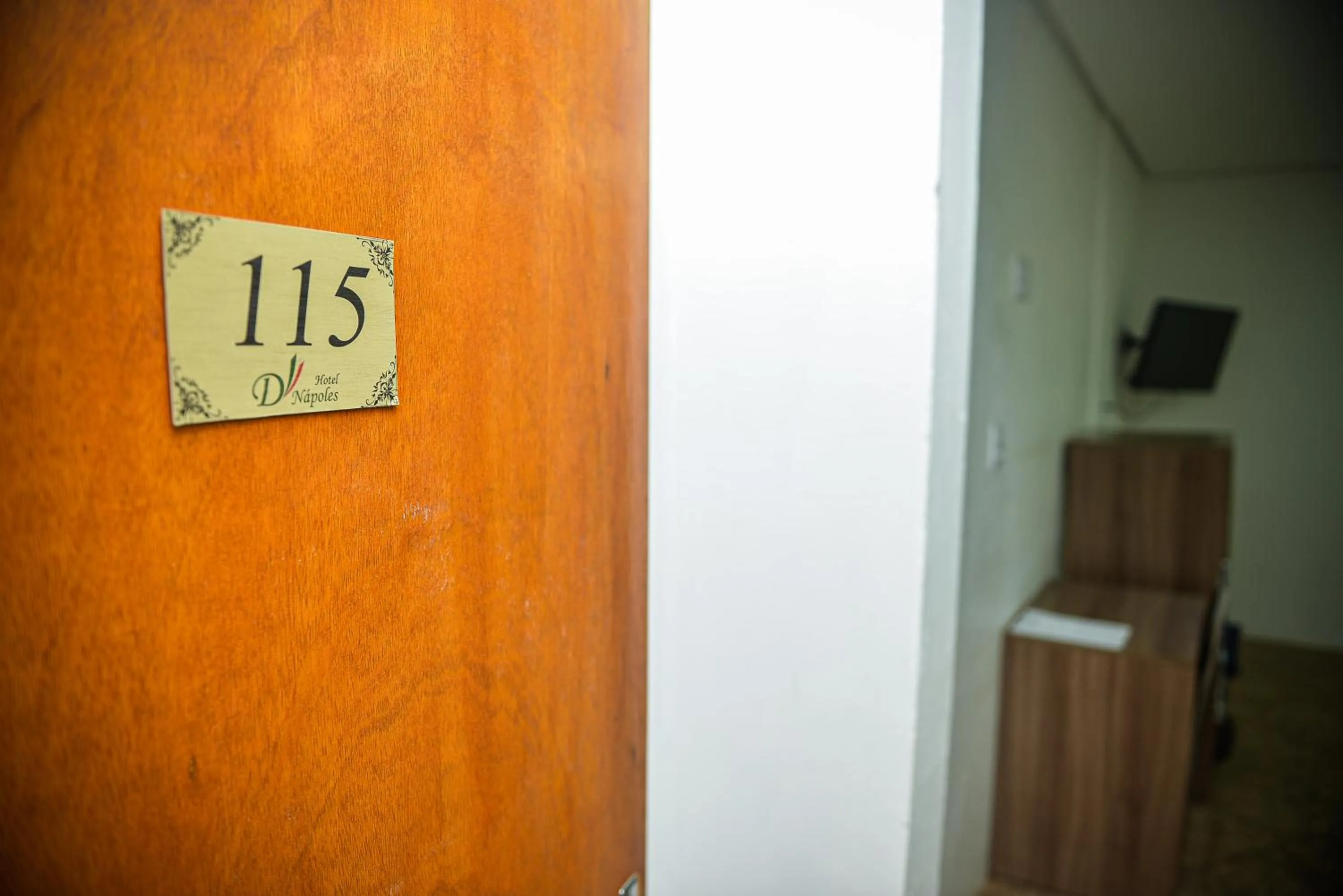 Bedroom in Hotel D'Nápoles