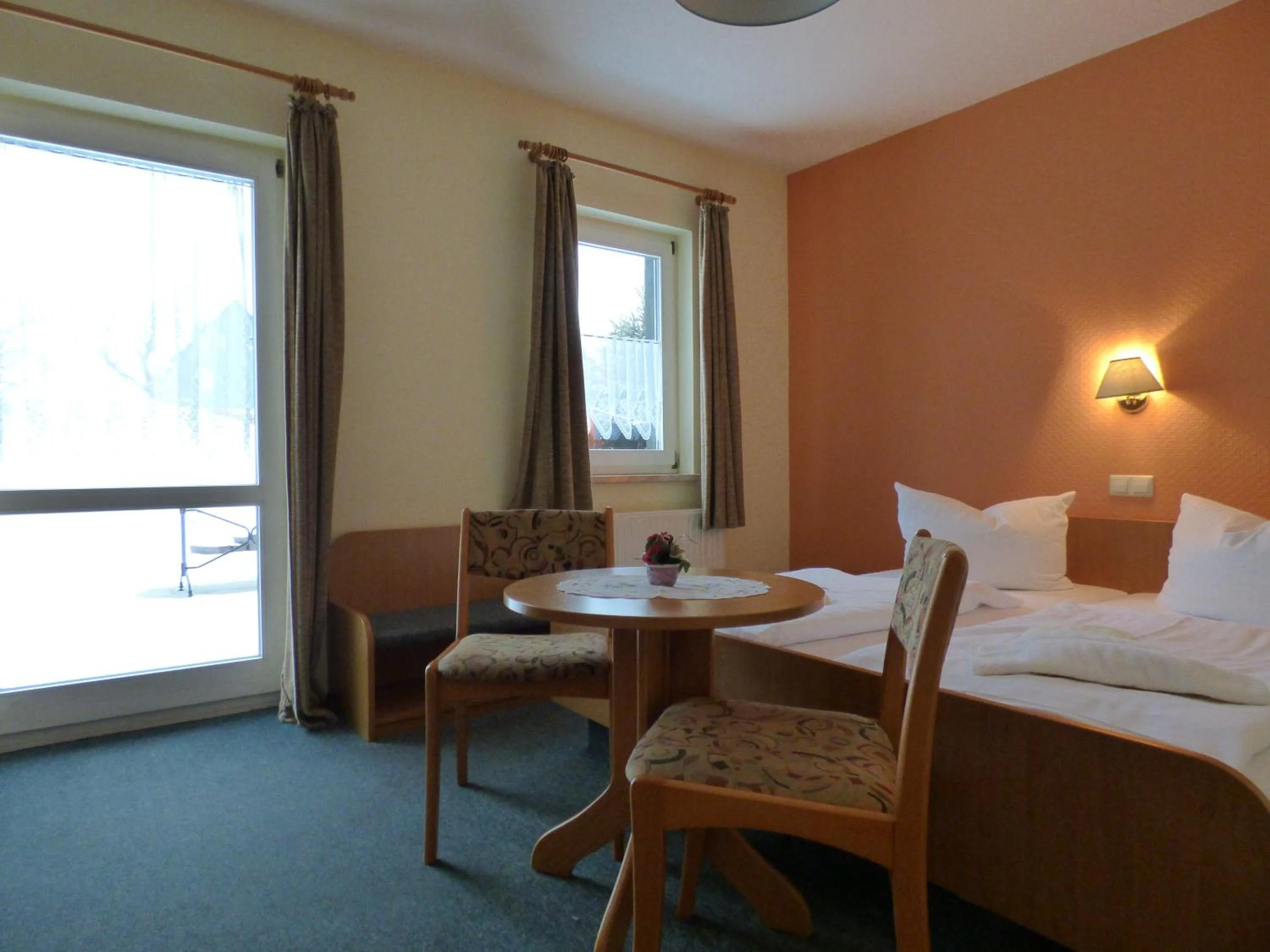 Bed in Gasthof zum Fürstenthal