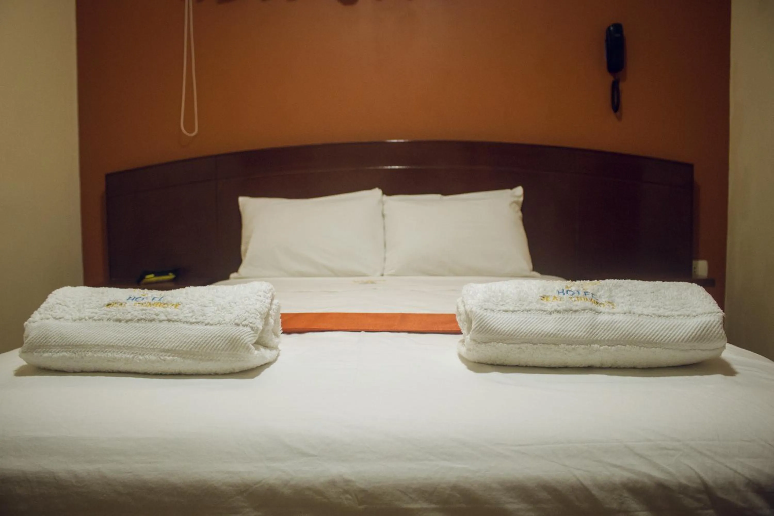 Bed in Hotel Real Chimbote