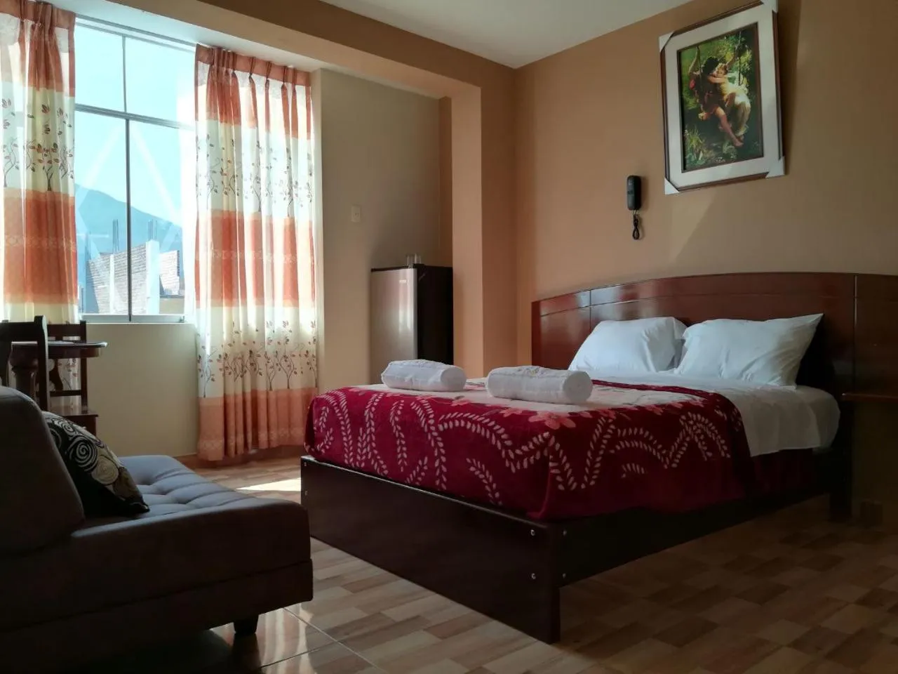 Bed in Hotel Real Chimbote