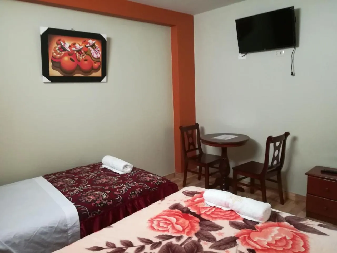 Bed in Hotel Real Chimbote