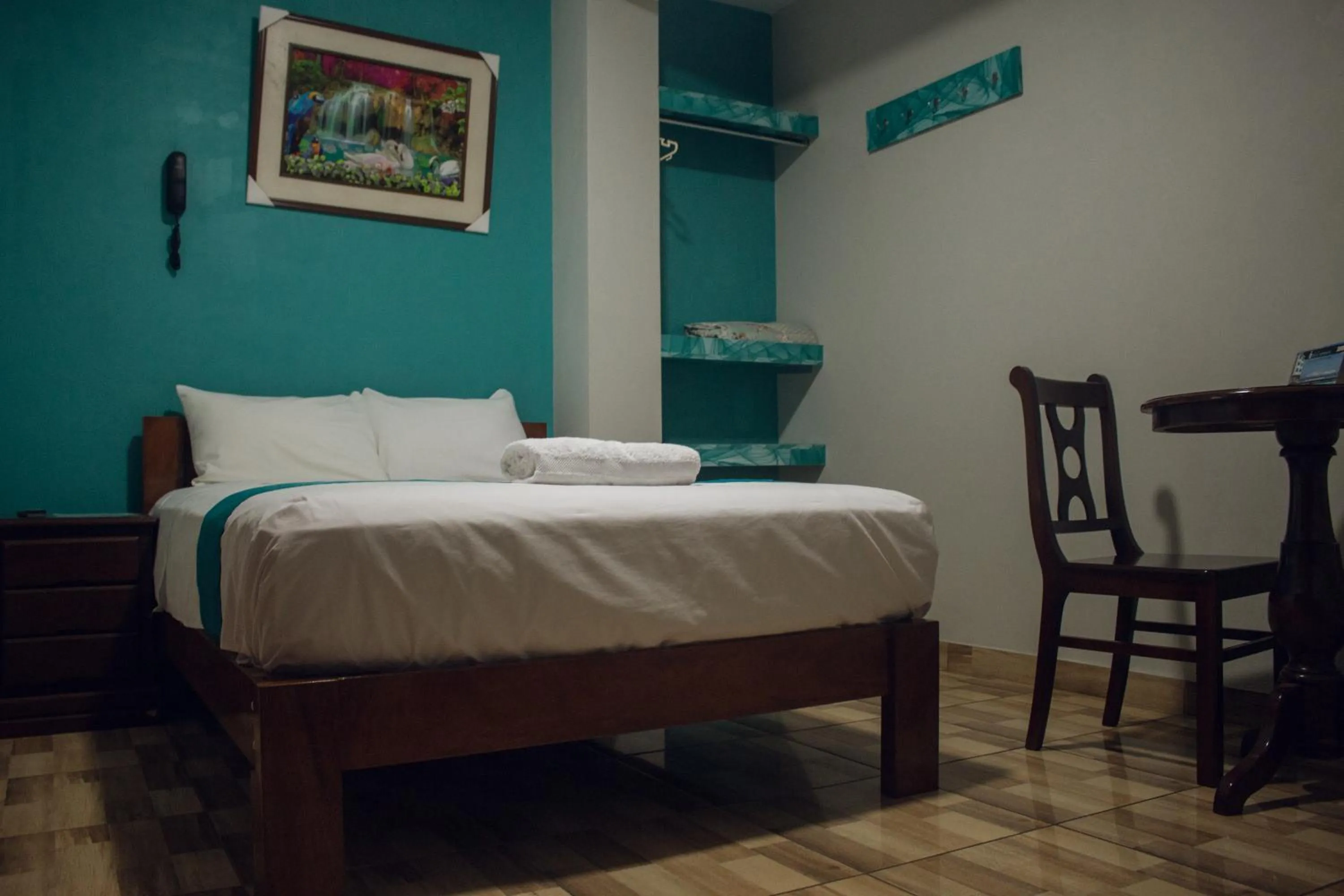 Bed in Hotel Real Chimbote