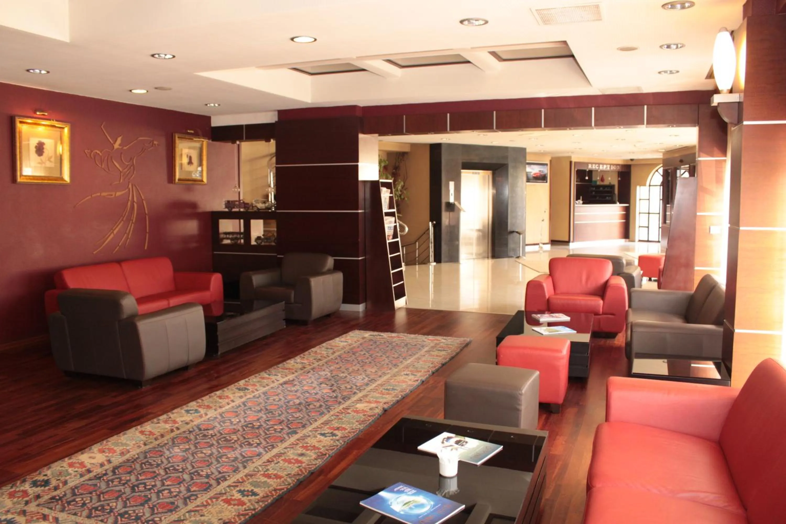 Lobby or reception in Rumi Hotel