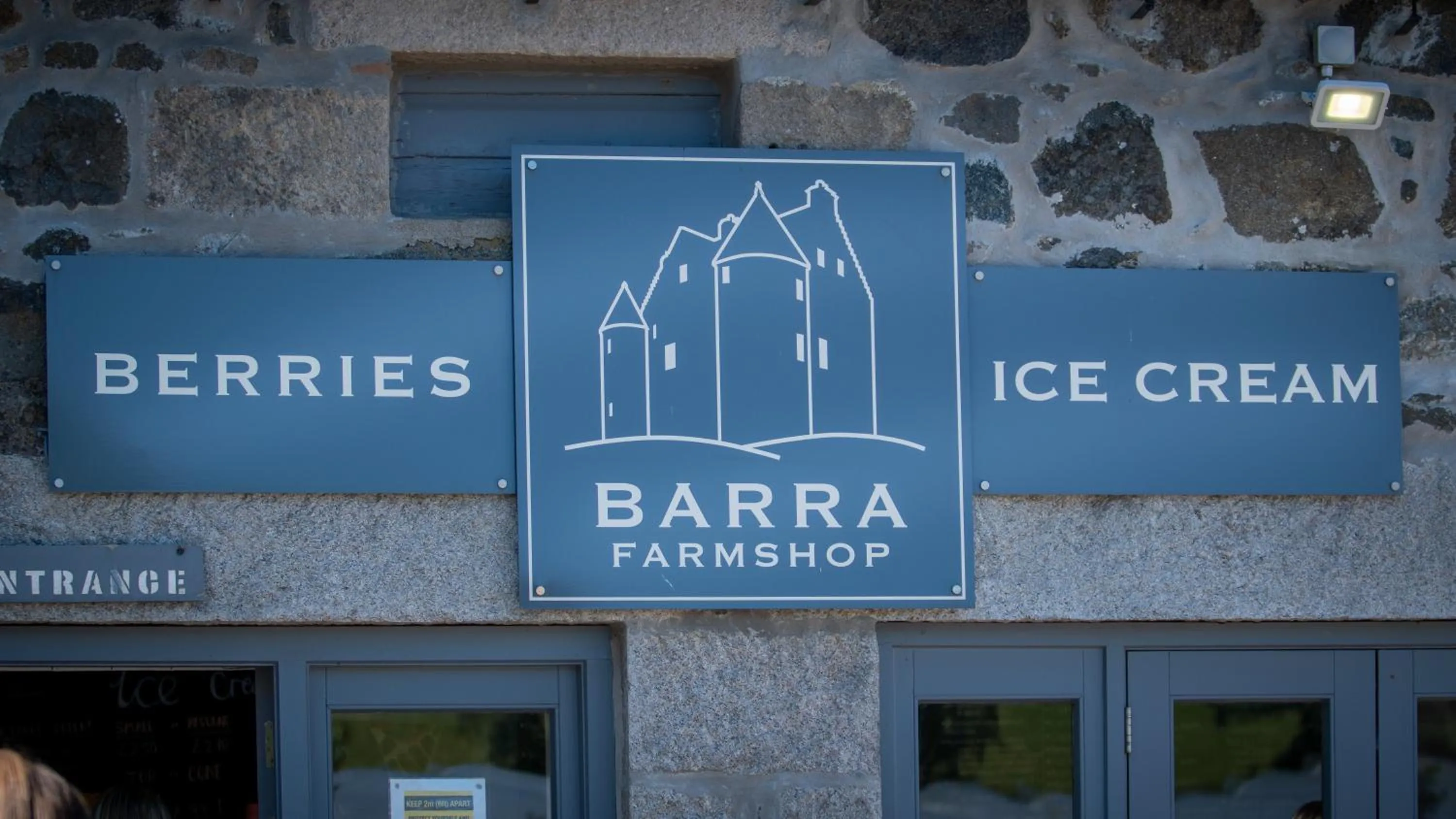 Restaurant/places to eat in The Lodges @ Barra Castle