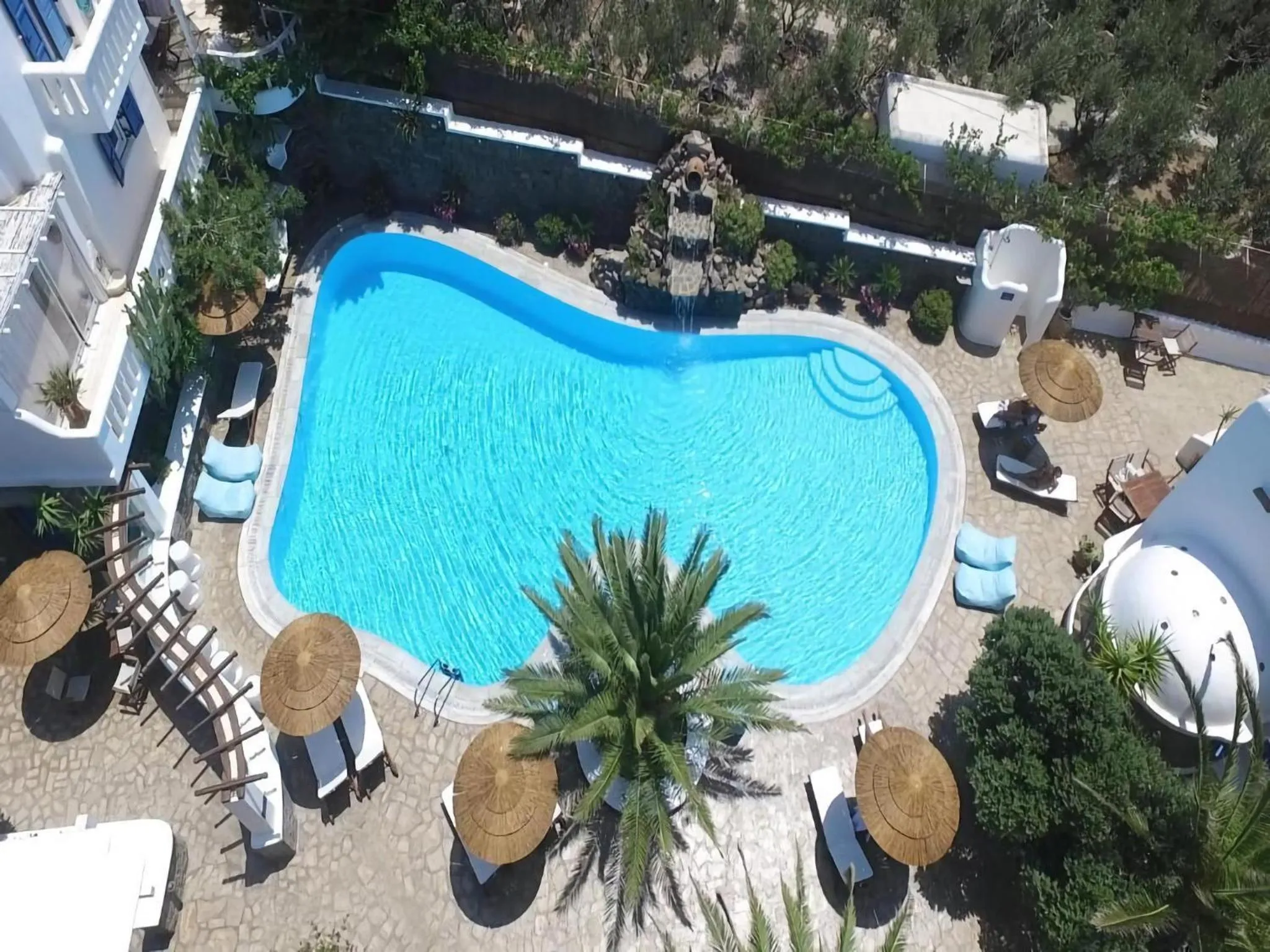 Swimming pool in Mykonian Iros Suites & Villas