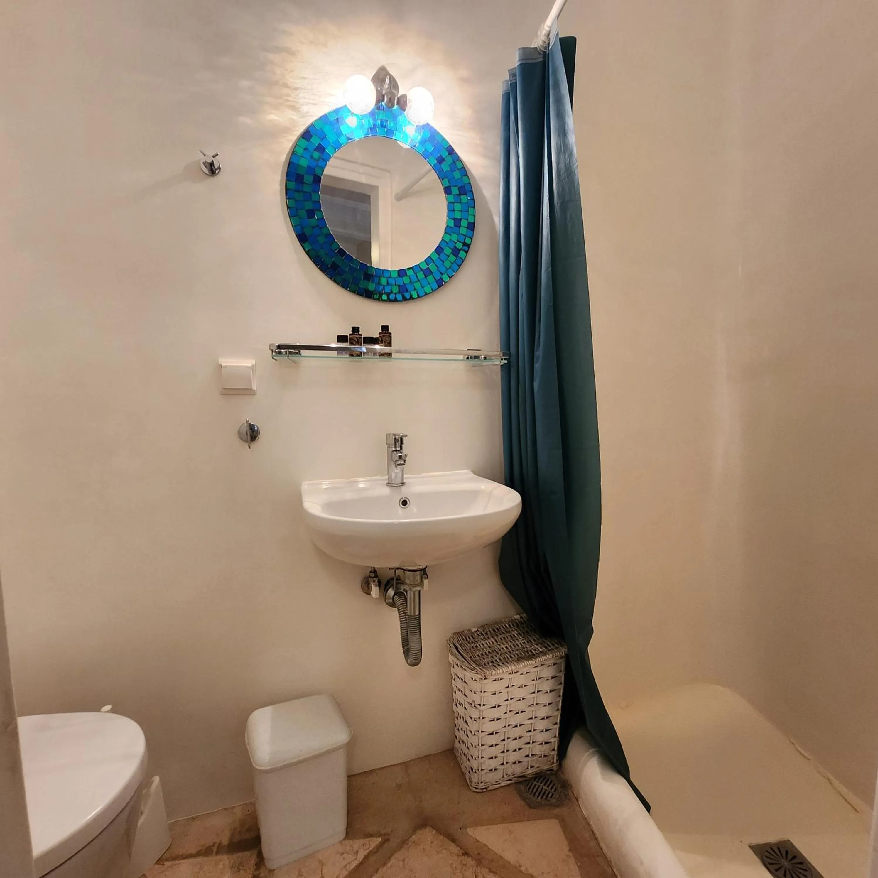 Toilet in Mykonian Iros Suites & Villas