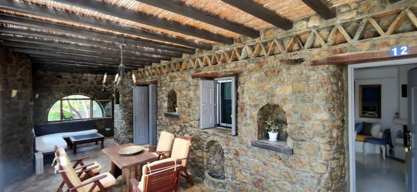 Balcony/Terrace in Mykonian Iros Suites & Villas