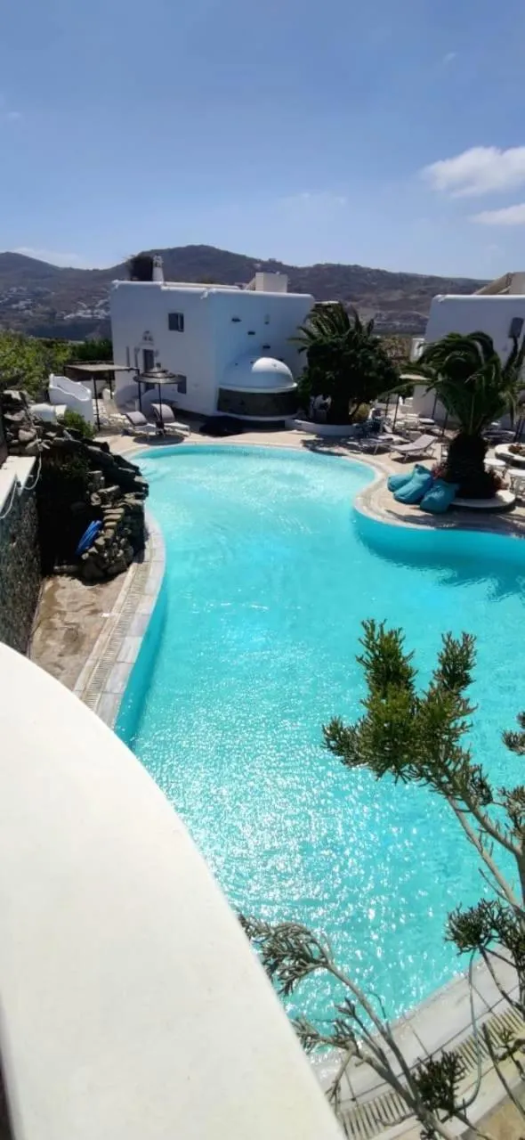 Swimming pool in Mykonian Iros Suites & Villas