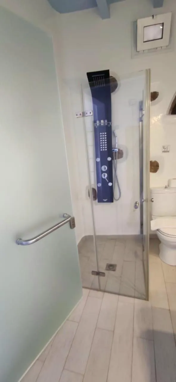 Toilet in Mykonian Iros Suites & Villas