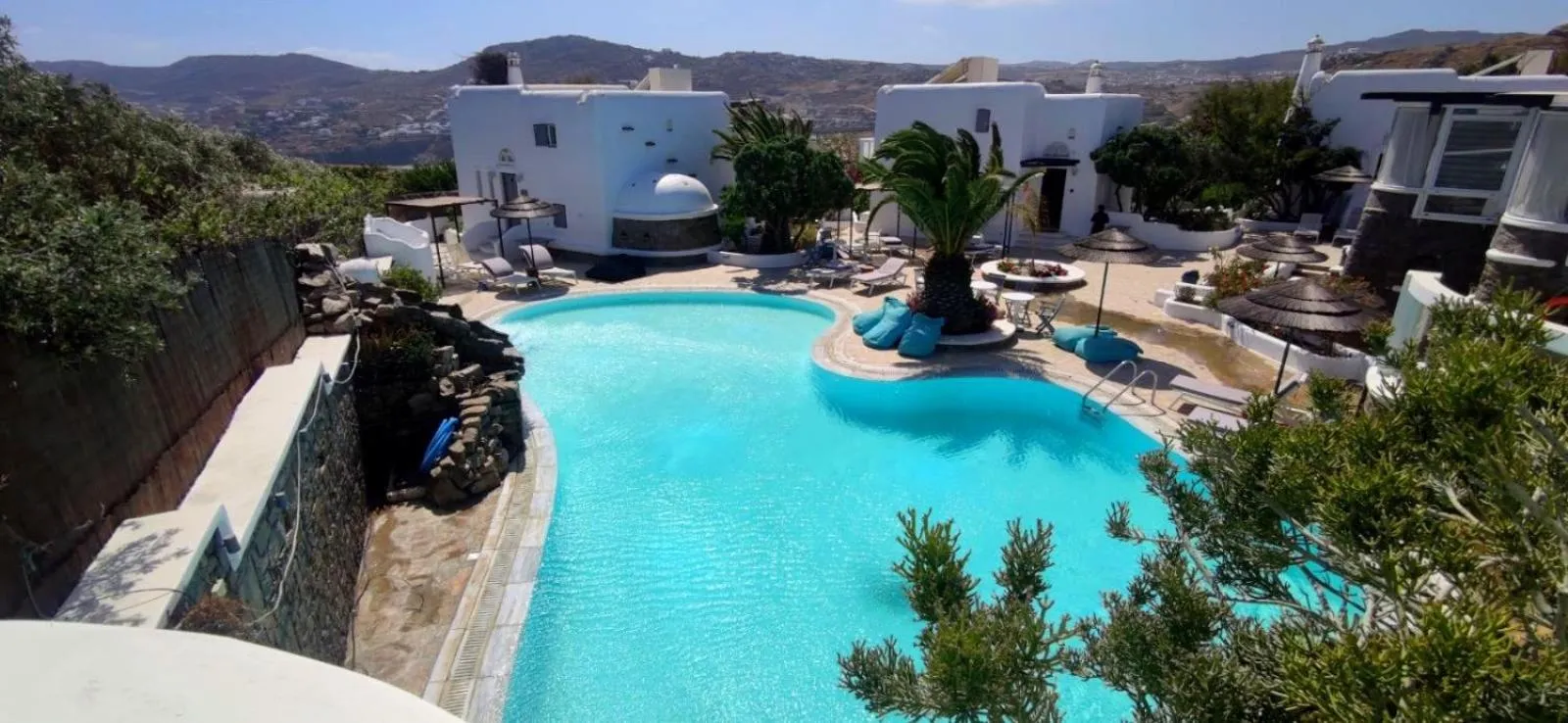 Swimming pool in Mykonian Iros Suites & Villas