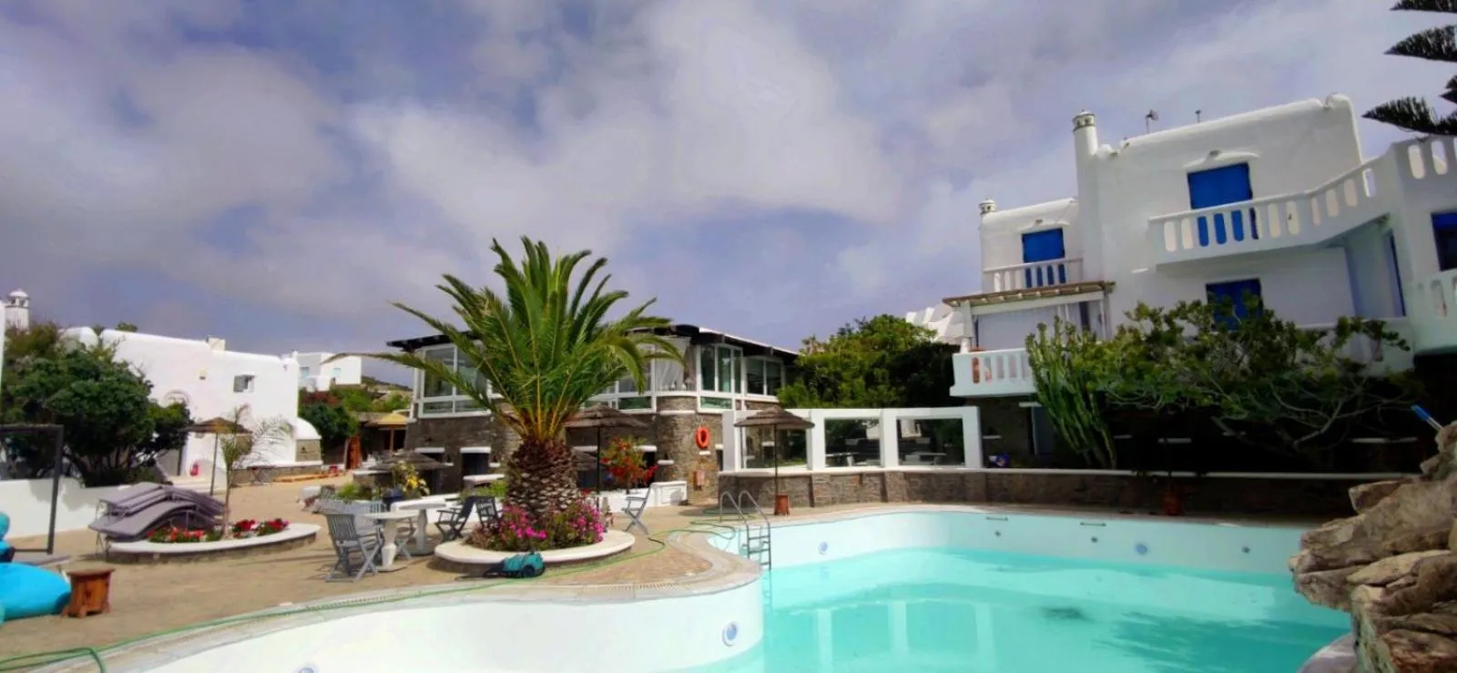 Swimming pool in Mykonian Iros Suites & Villas