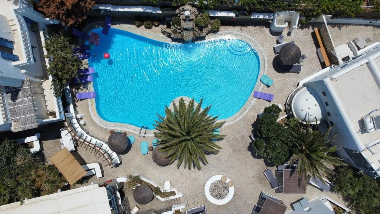 Swimming pool in Mykonian Iros Suites & Villas