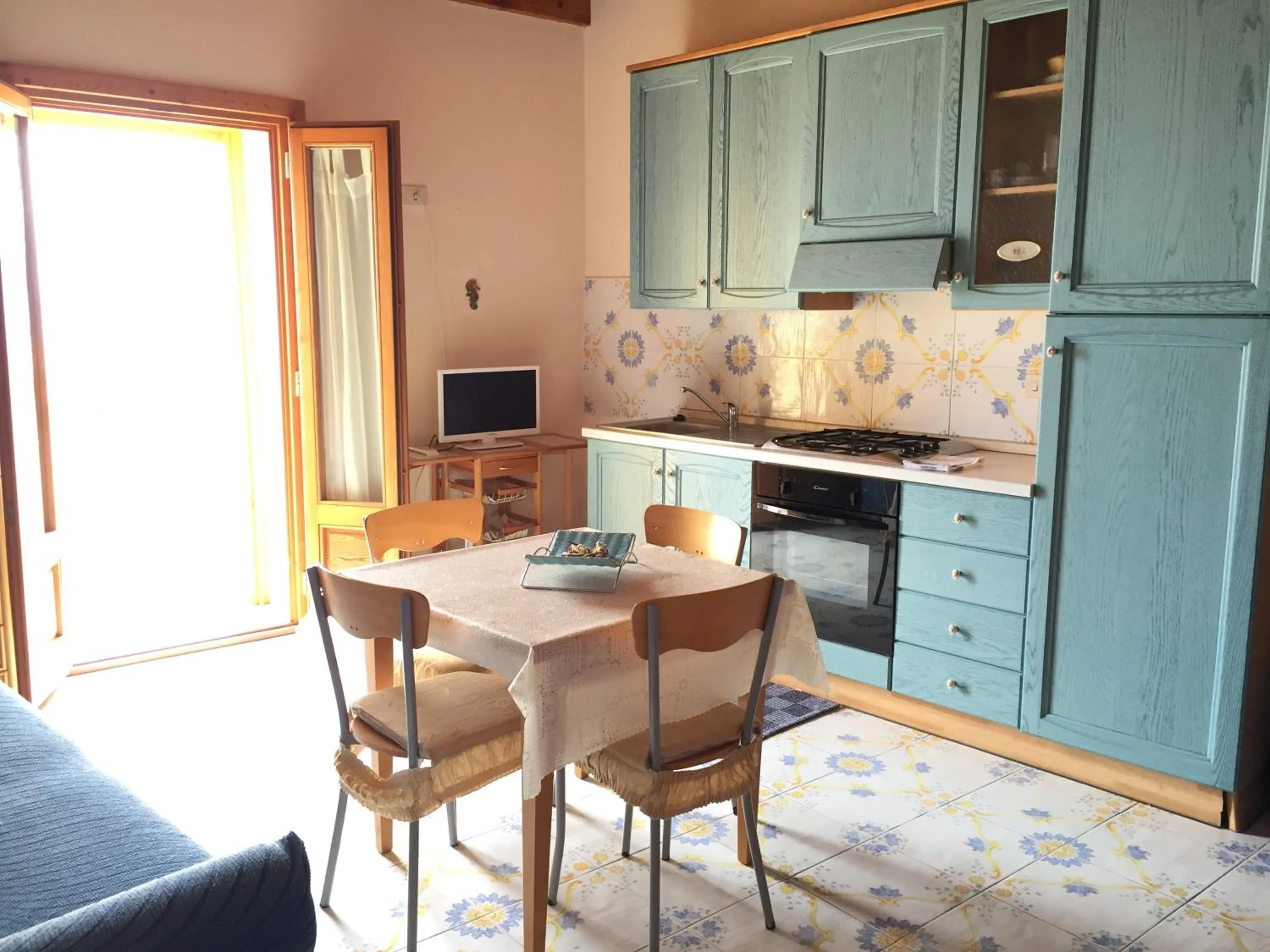 Kitchen or kitchenette in Casa Vela B&B