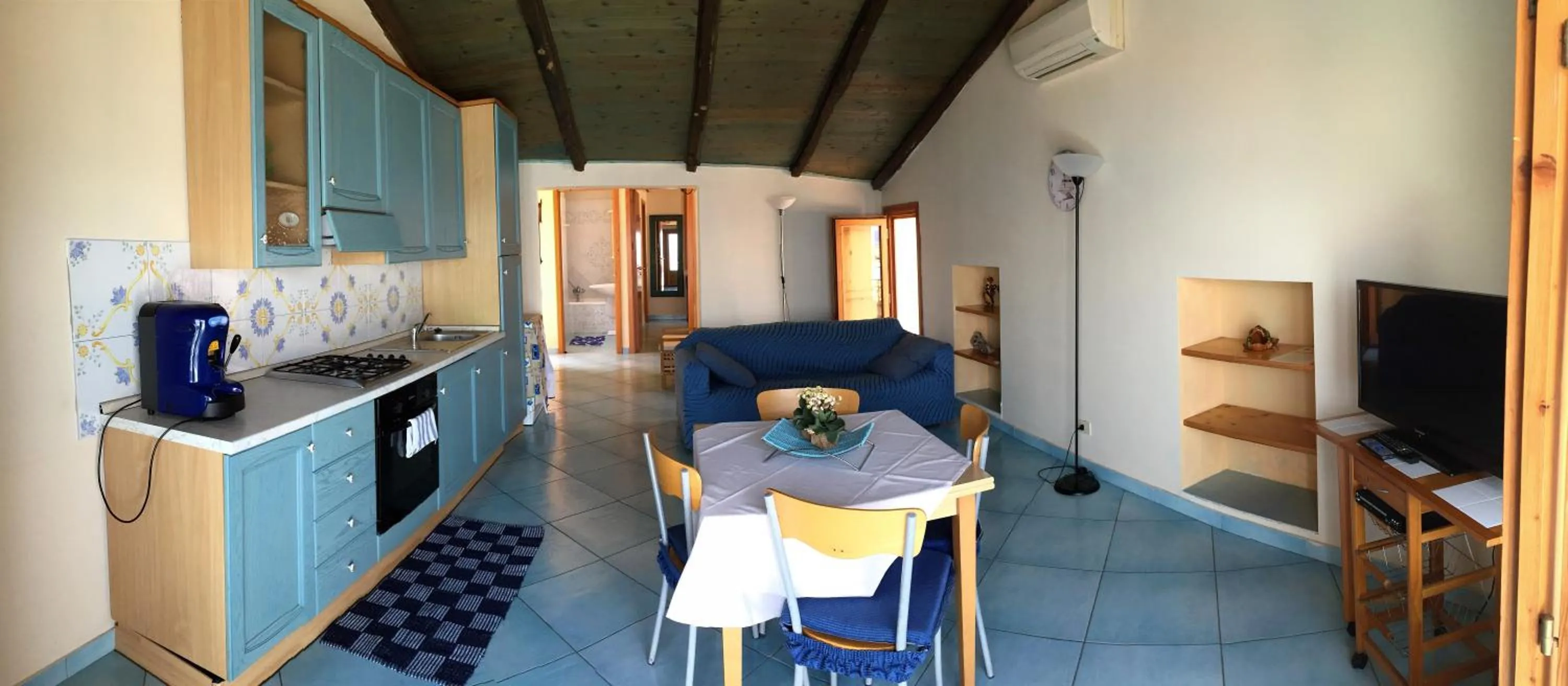 Kitchen or kitchenette in Casa Vela B&B