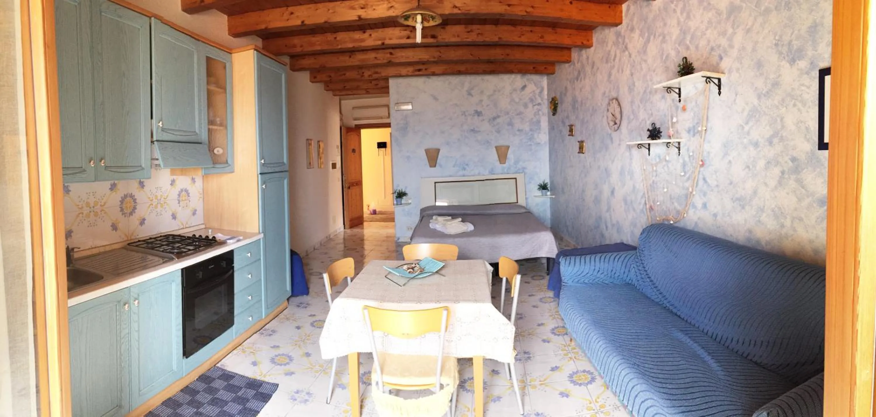 Kitchen or kitchenette in Casa Vela B&B