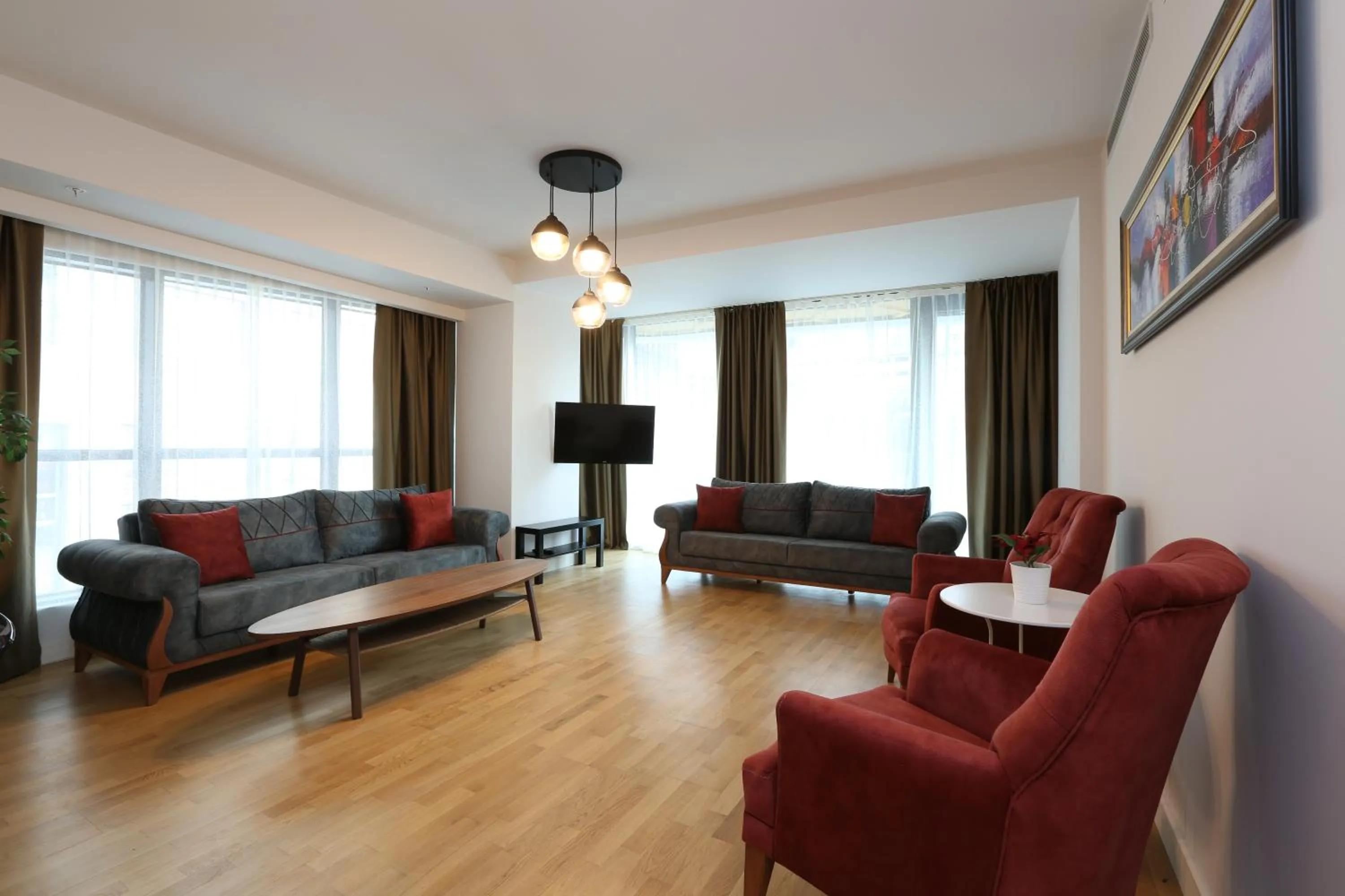 Living room in Classy Suite Taksim