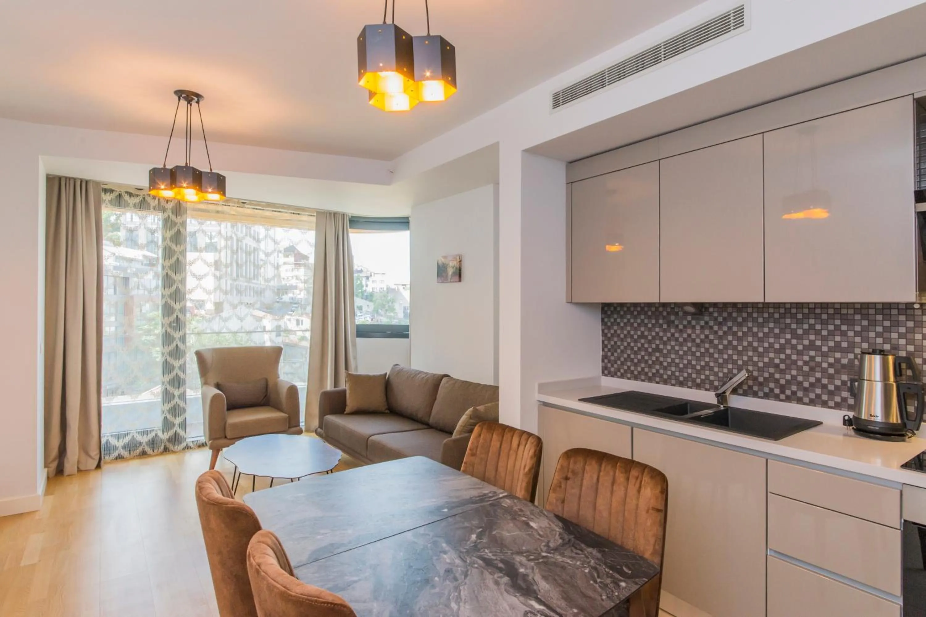 Living room in Classy Suite Taksim