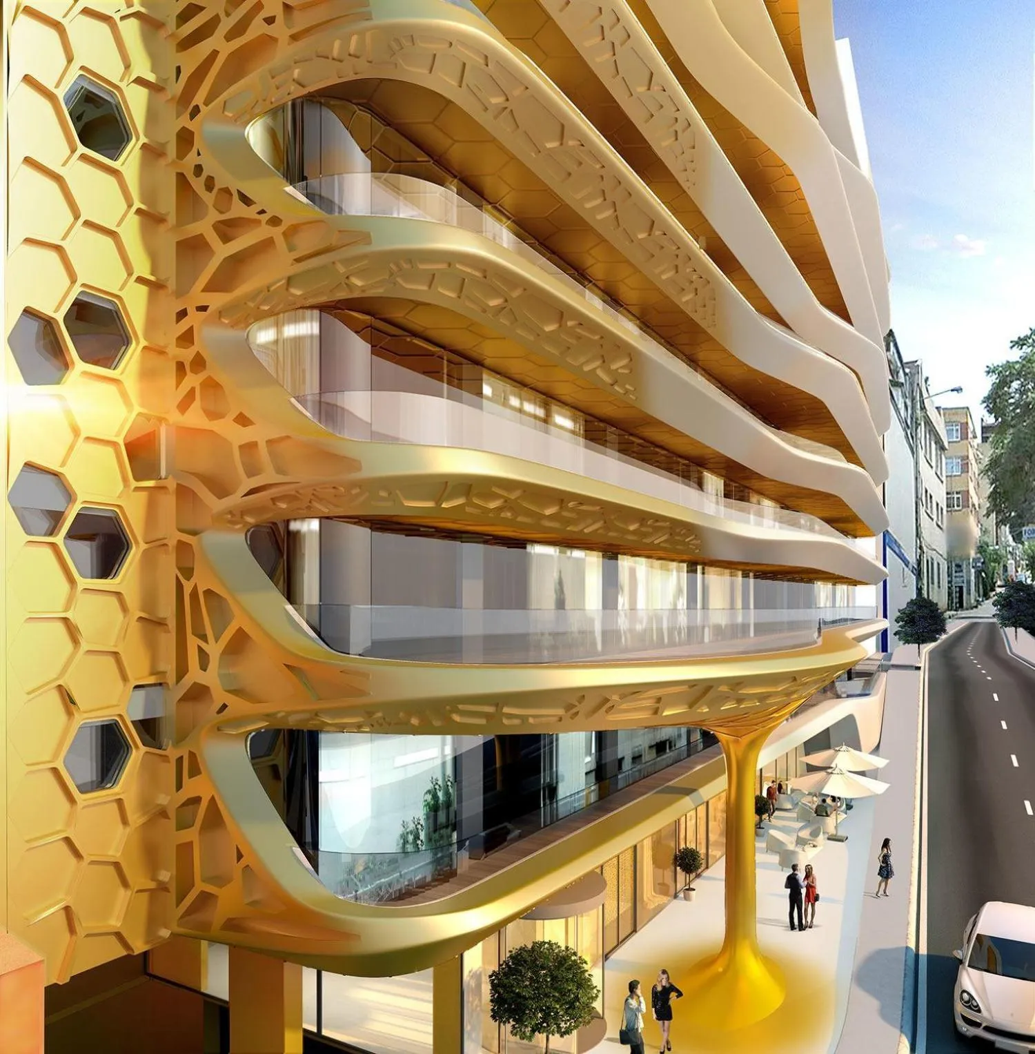 Property building in Classy Suite Taksim