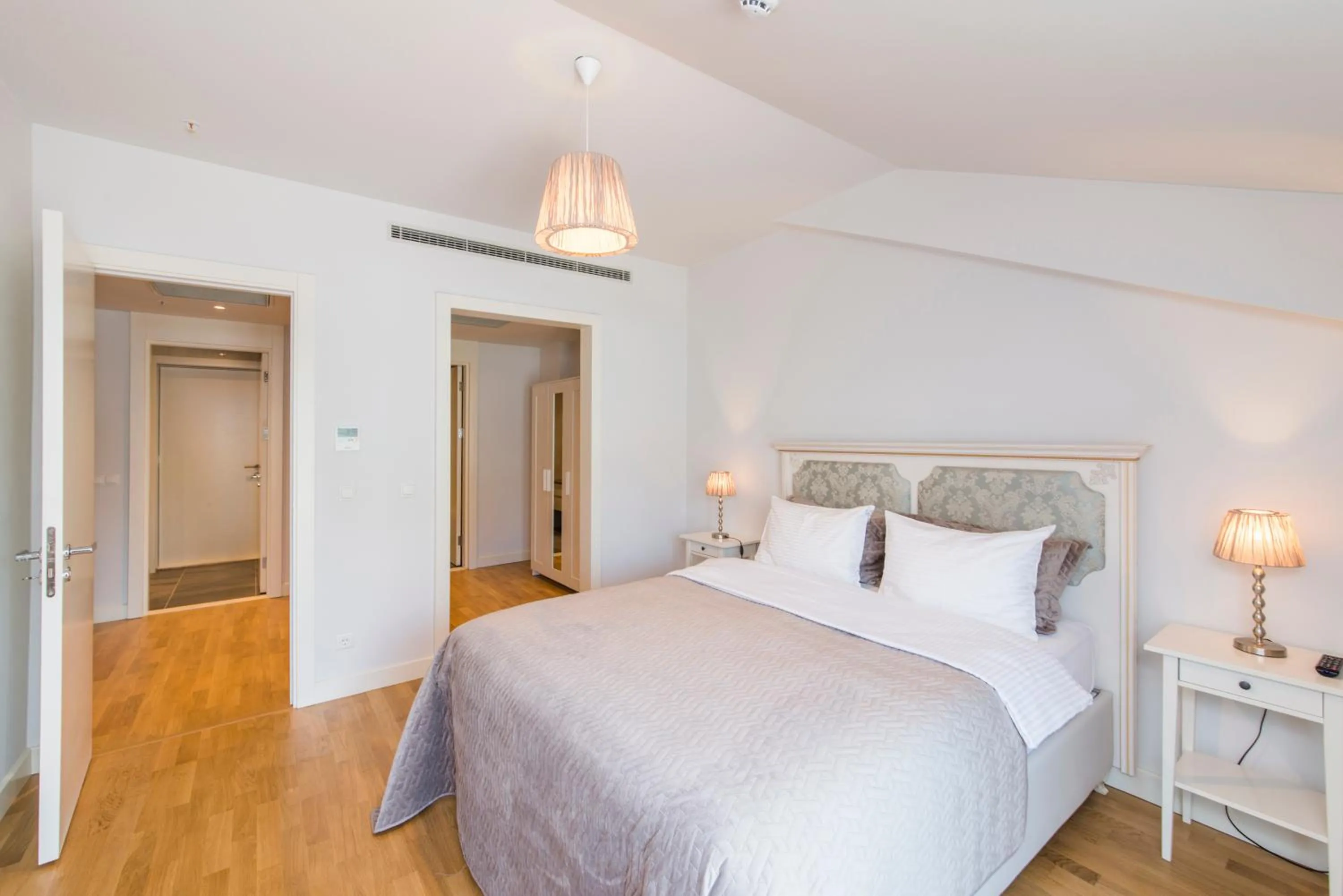 Living room, Bed in Classy Suite Taksim