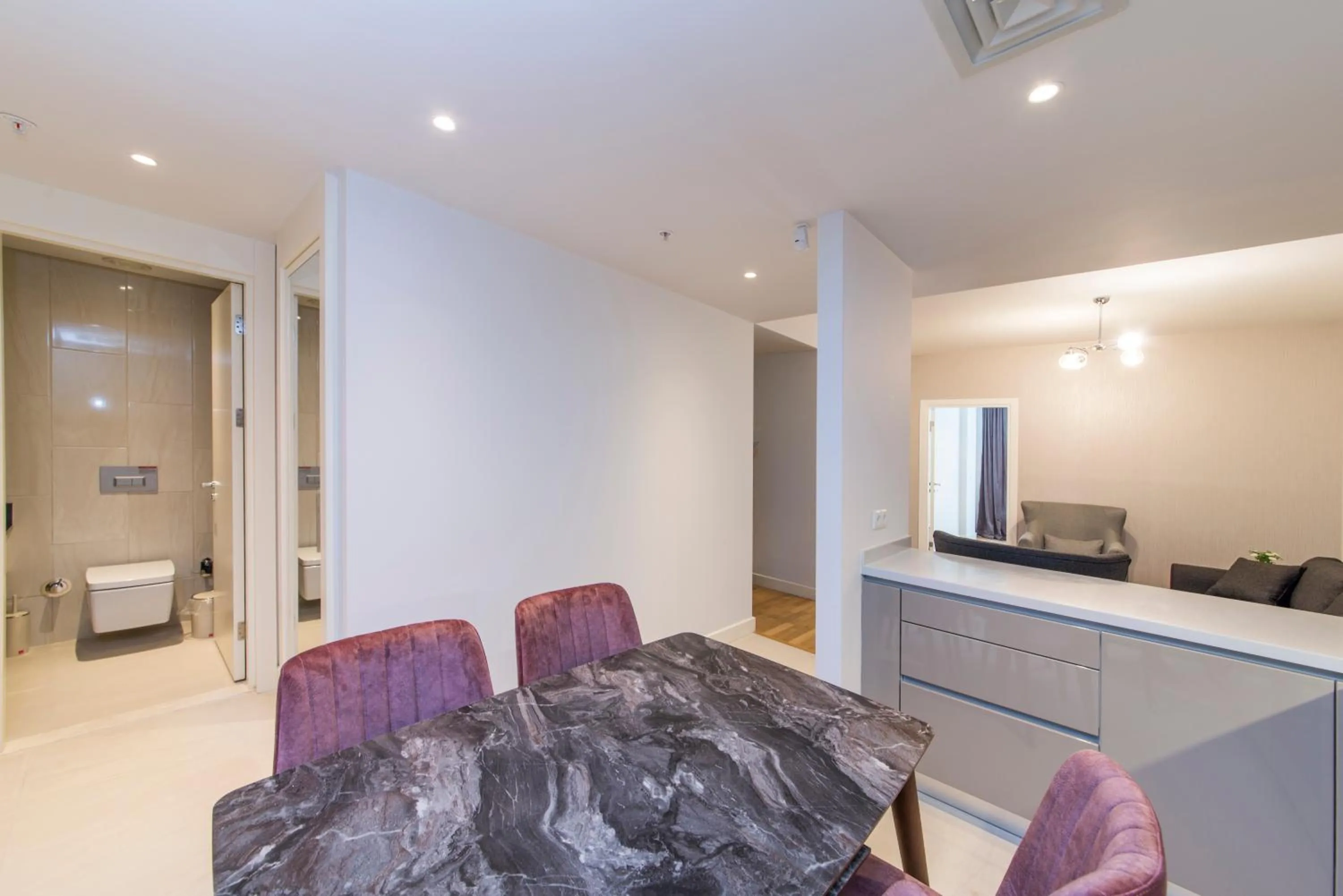 Kitchen or kitchenette in Classy Suite Taksim